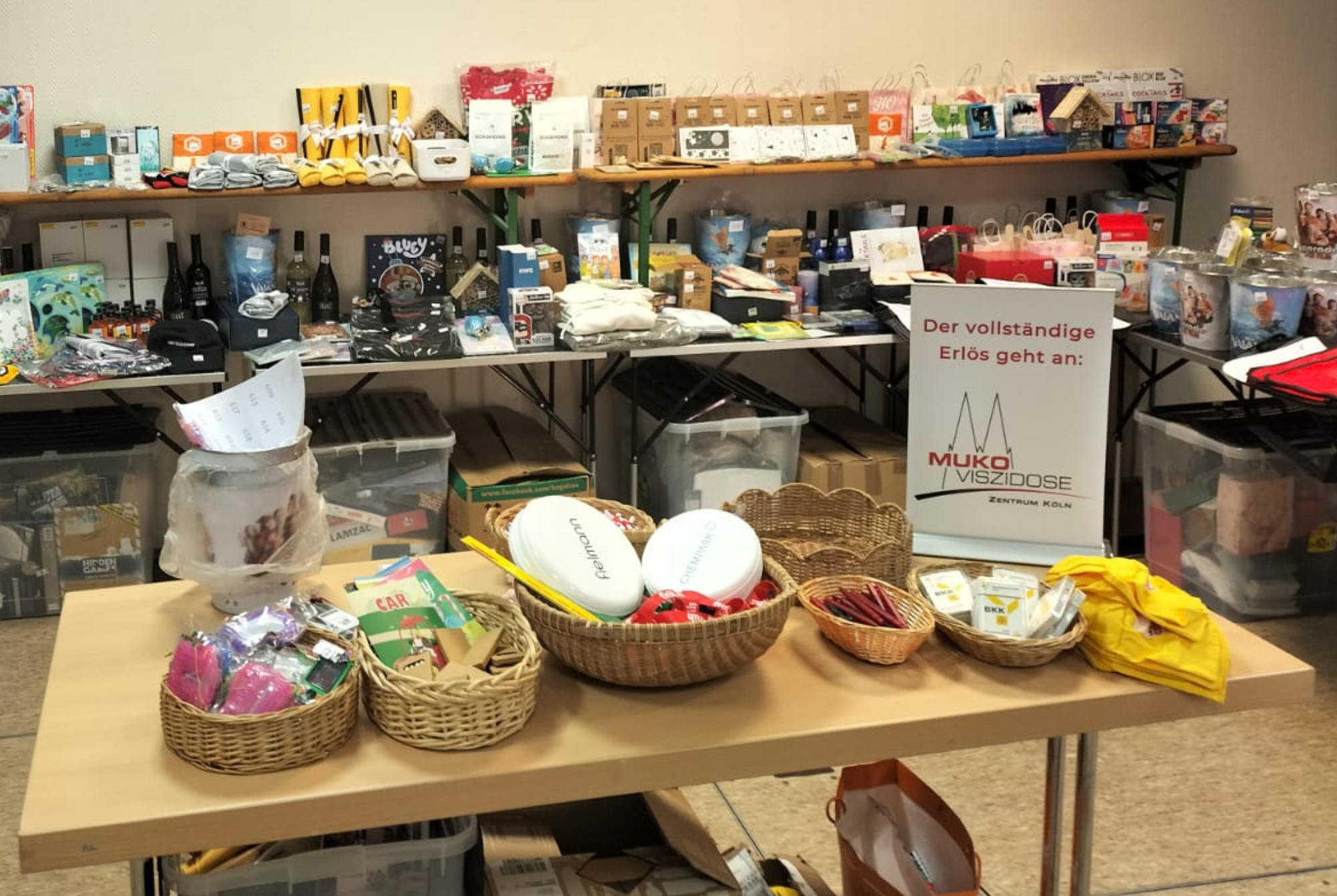 Tombola hilft Mukoviszidose-Zentrum