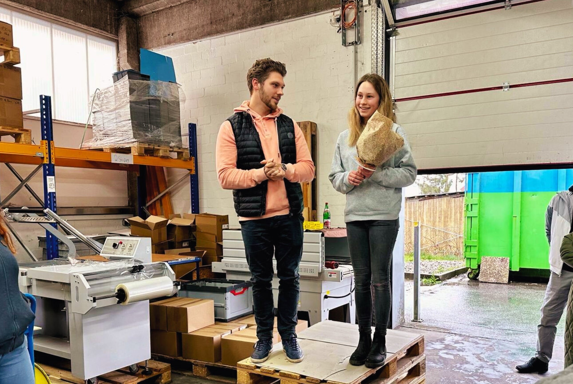 Abschiedsgrillen für unsere Praktikantin Mai Luca