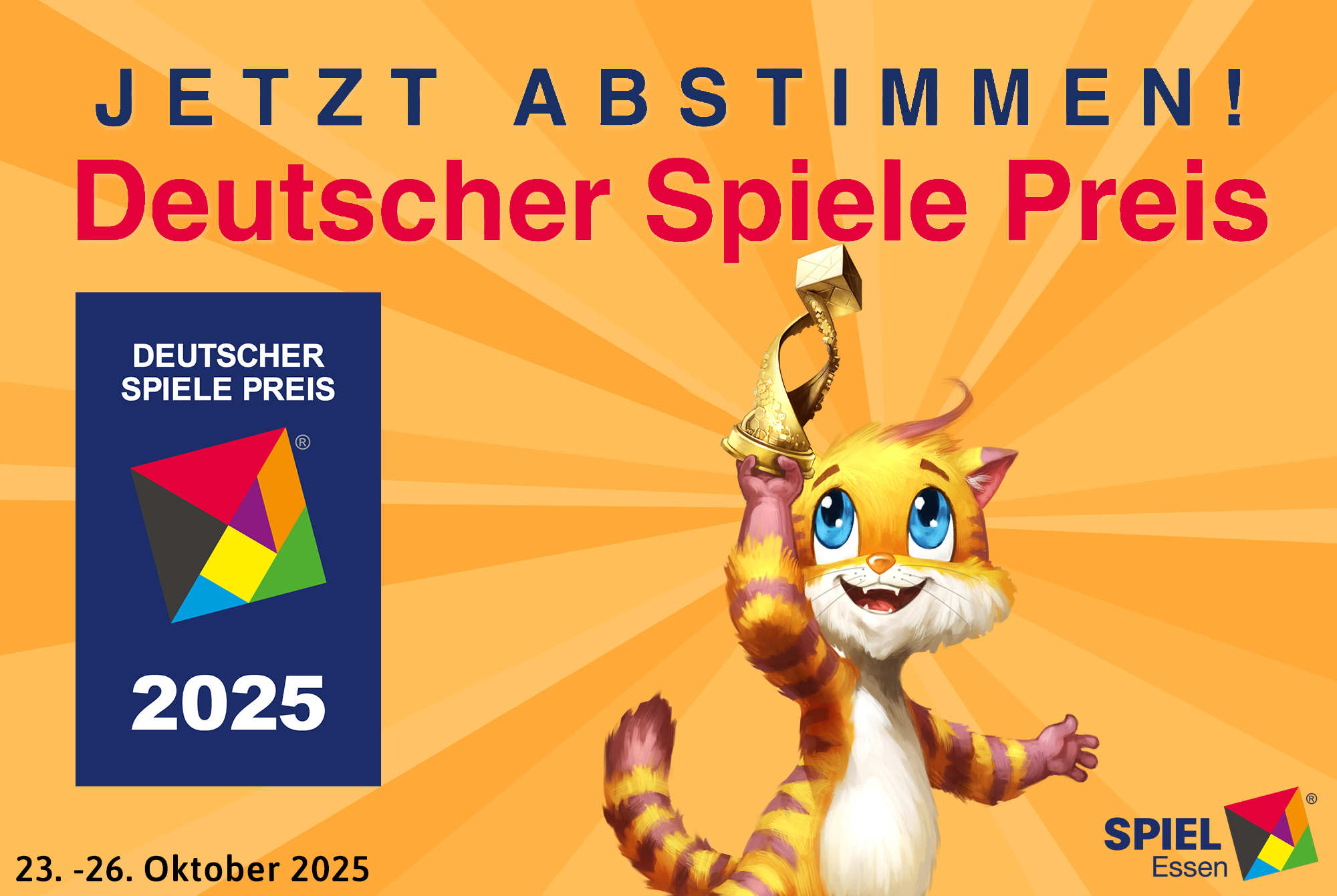 Deutscher Spiele Preis: Stimmt jetzt mit ab!
