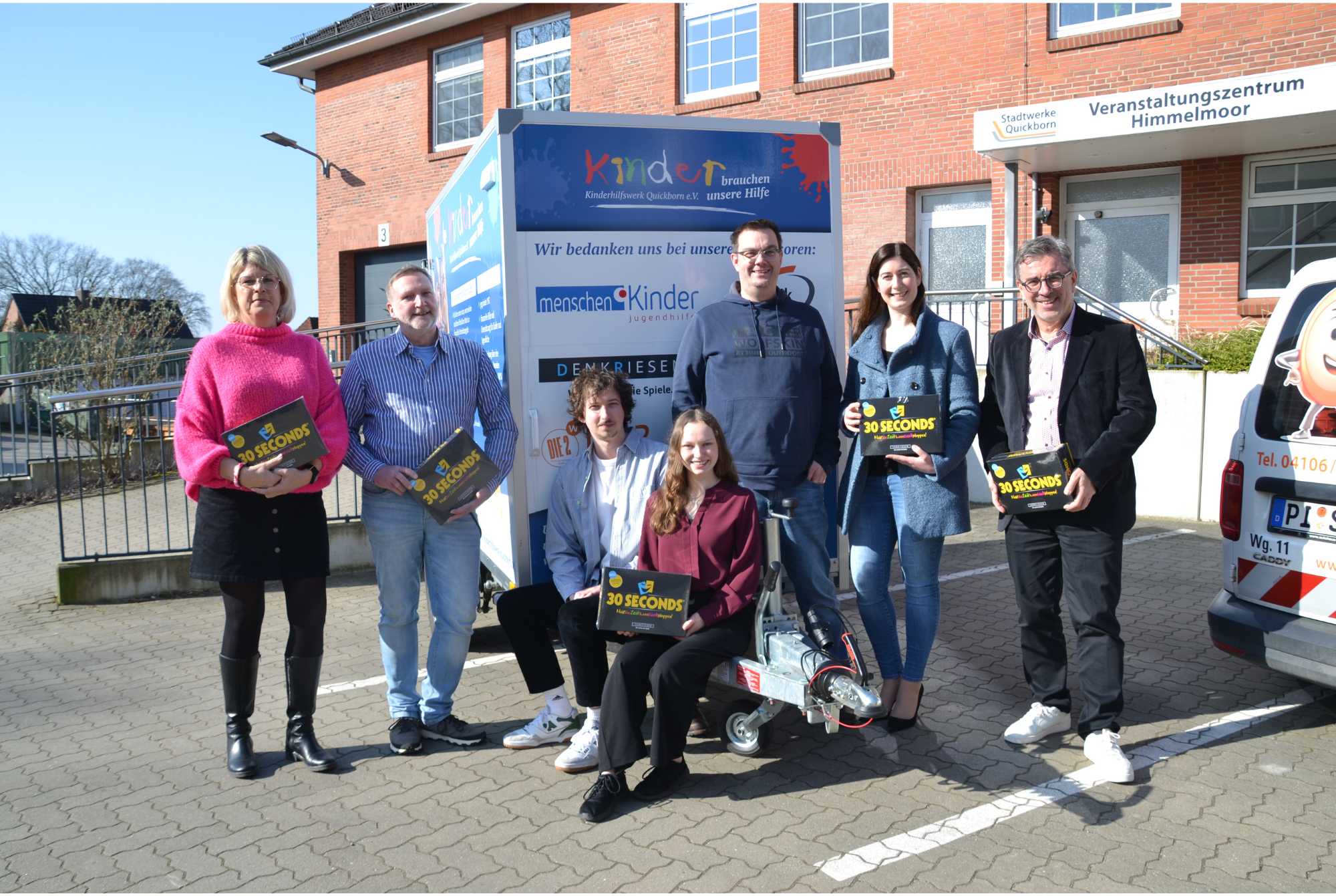 Ein neuer Anhänger für das Kinderhilfswerk Quickborn