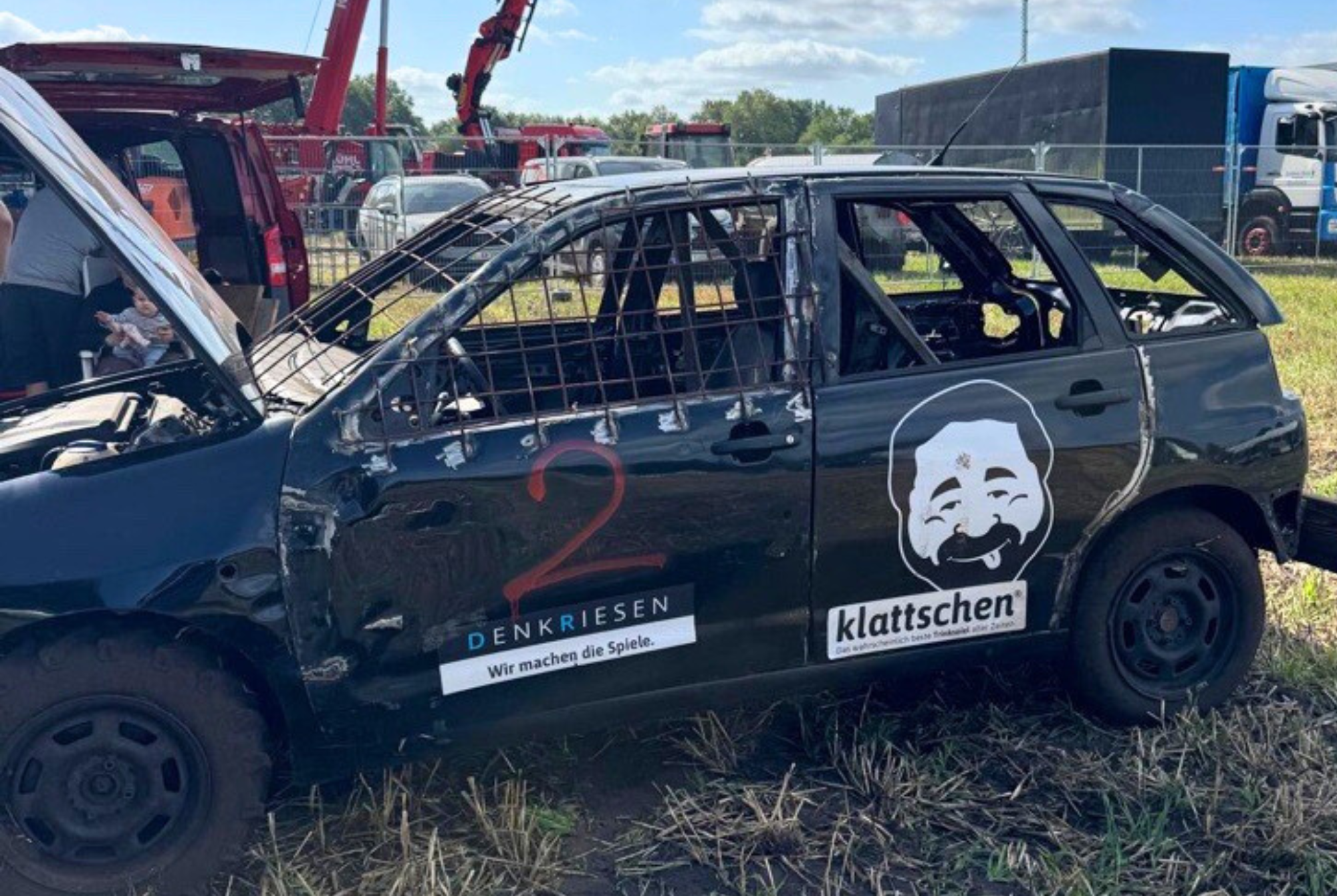 Stockcar-Rennen in Langeln