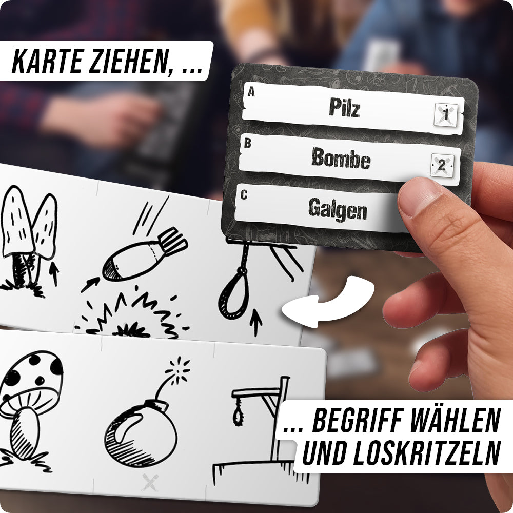 PARTYFIEBER - KRITZELSCHLACHT® "Das gnadenlose Partyspiel"