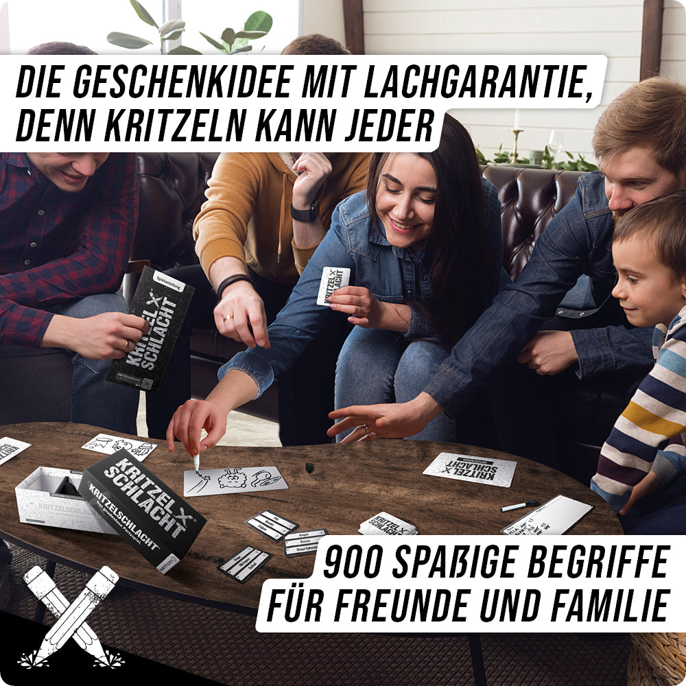 PARTYFIEBER - KRITZELSCHLACHT® "Das gnadenlose Partyspiel"