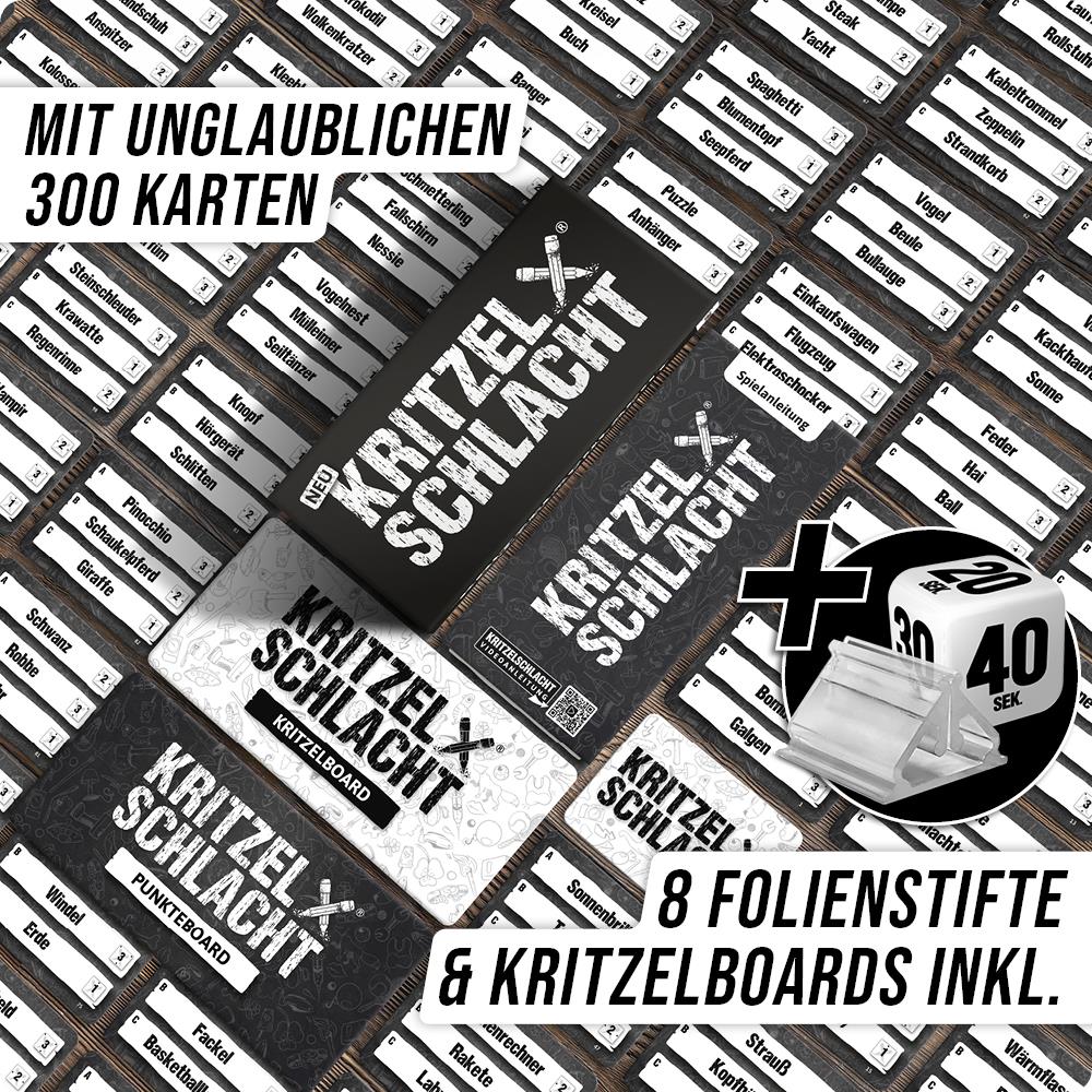 PARTYFIEBER - KRITZELSCHLACHT® "Das gnadenlose Partyspiel"