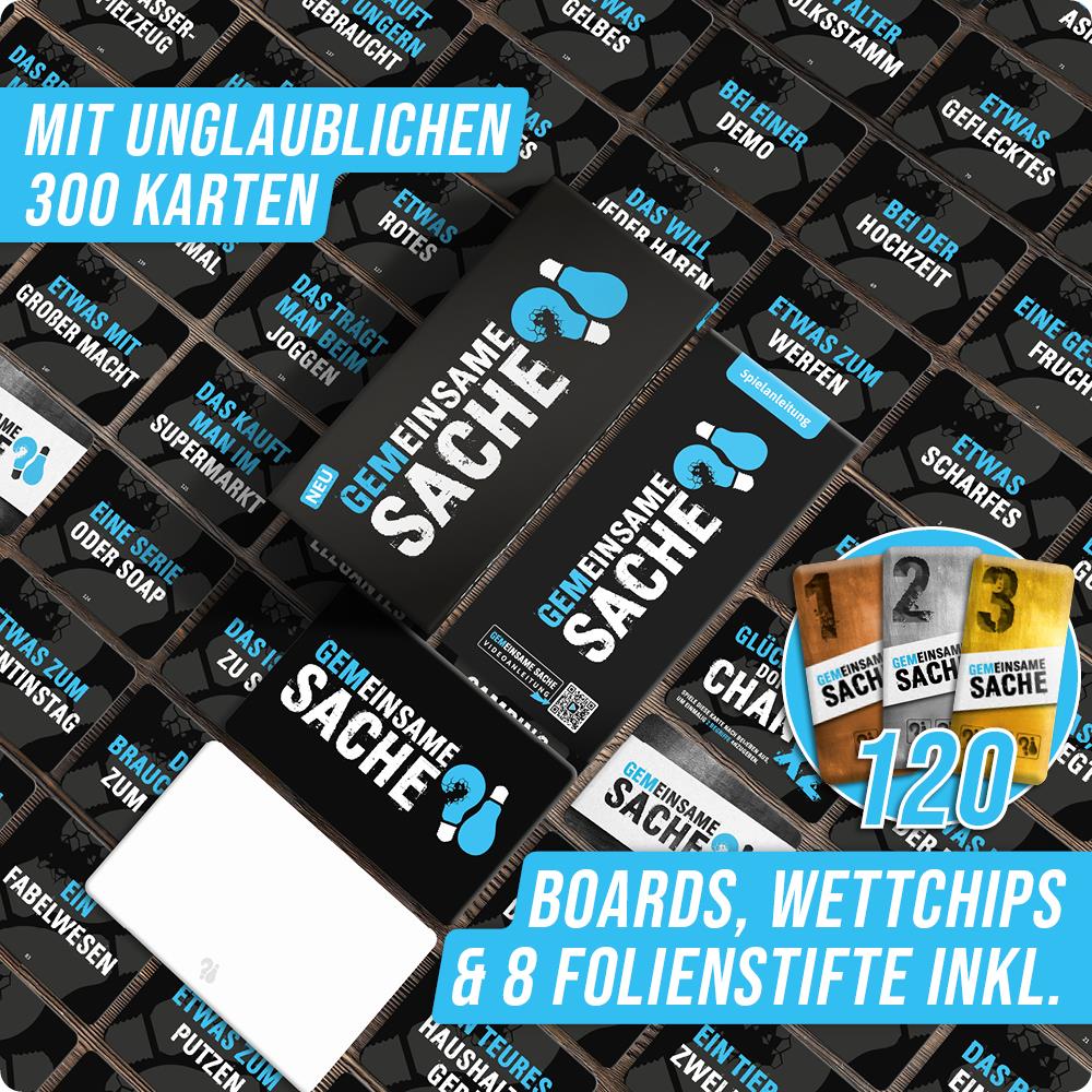 PARTYFIEBER - GEMEINSAME SACHE "Das waghalsige Partyspiel"