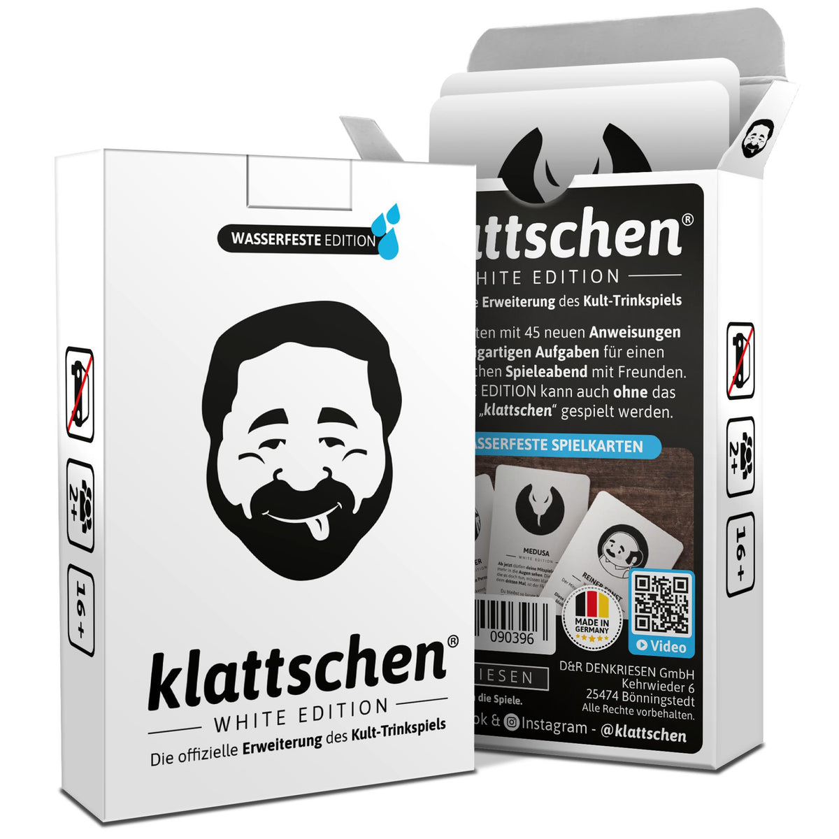 klattschen® | White Edition - Wasserfest