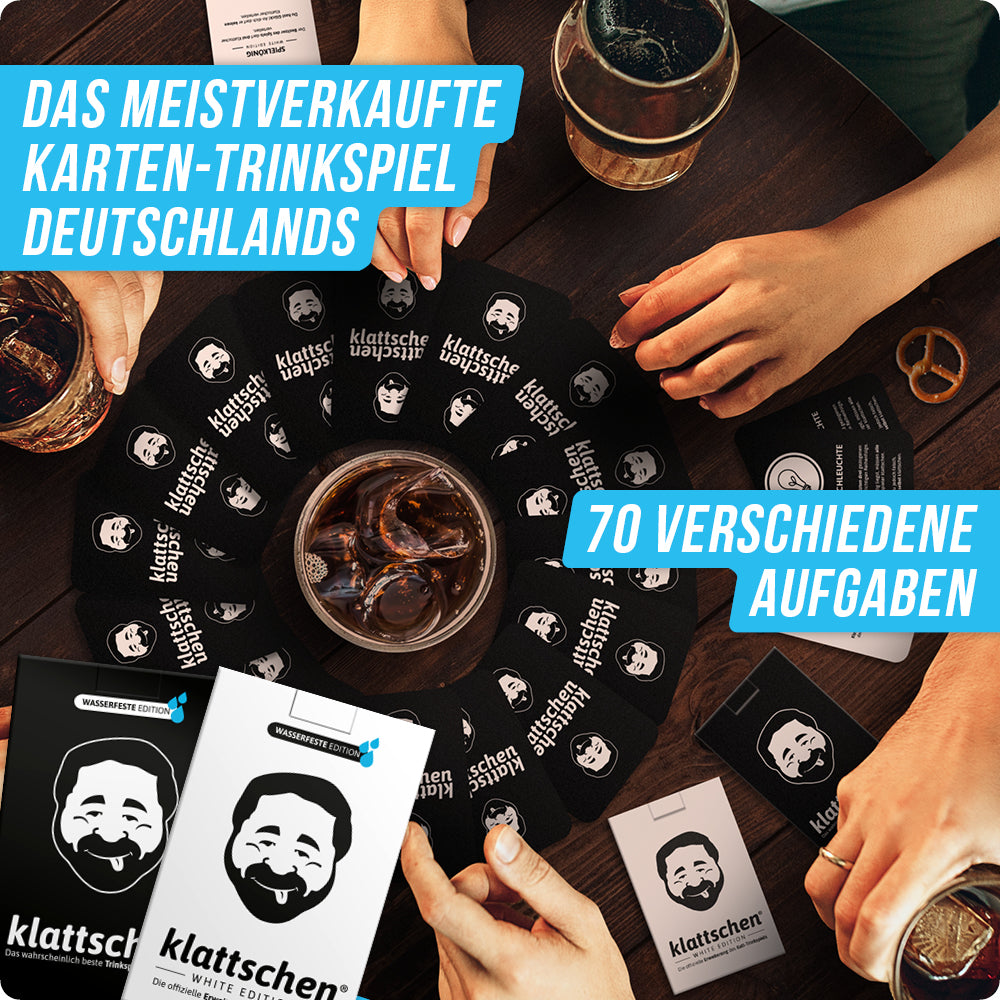 Spar-Set Max | klattschen® Standard Edition + White Edition | Wasserfest