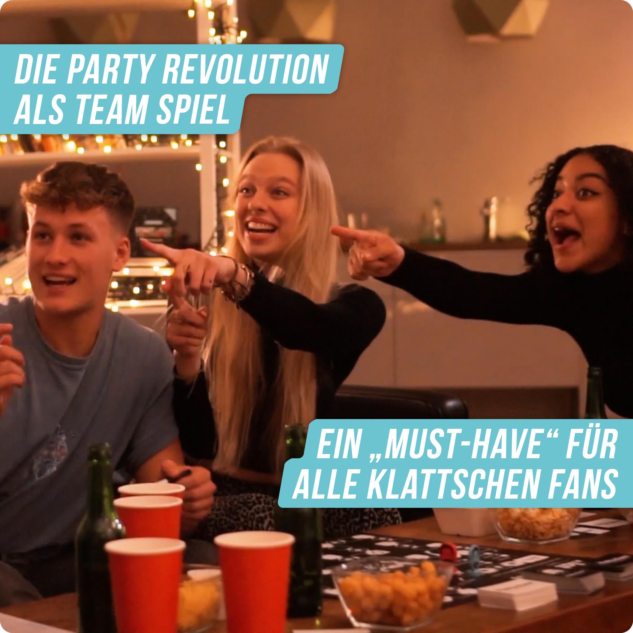 klattschen® - Trinkspiel - DAS BRETTSPIEL "Das wahrscheinlich beste Trinkspiel aller Zeiten"