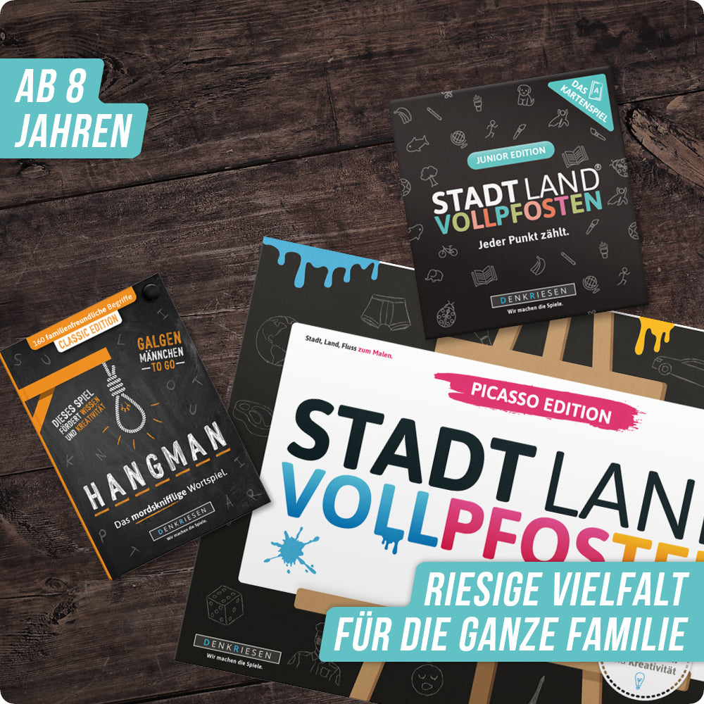 Spar-Set Theodor | Stadt Land Vollpfosten®  | HANGMAN®