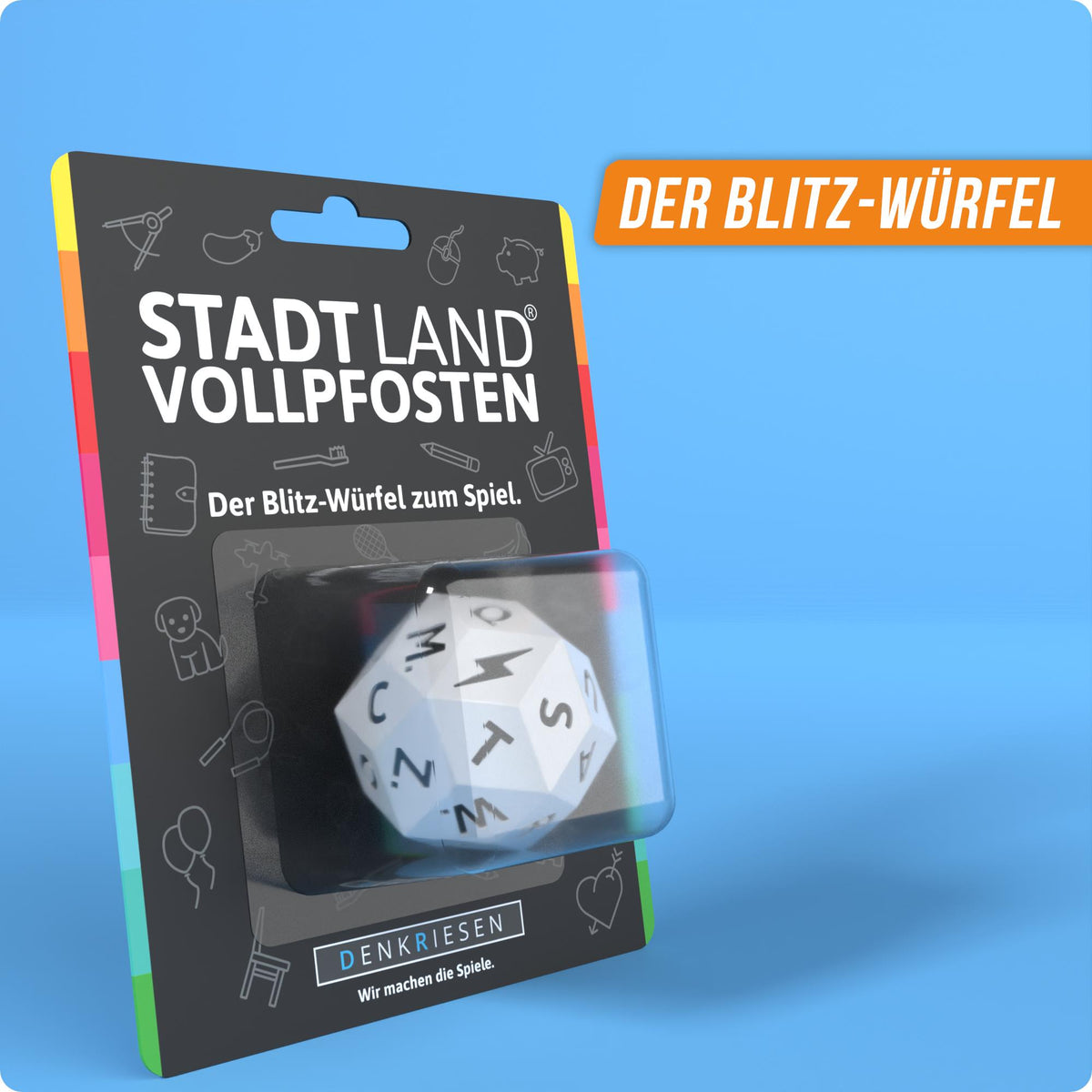 Stadt Land Vollpfosten® Würfel