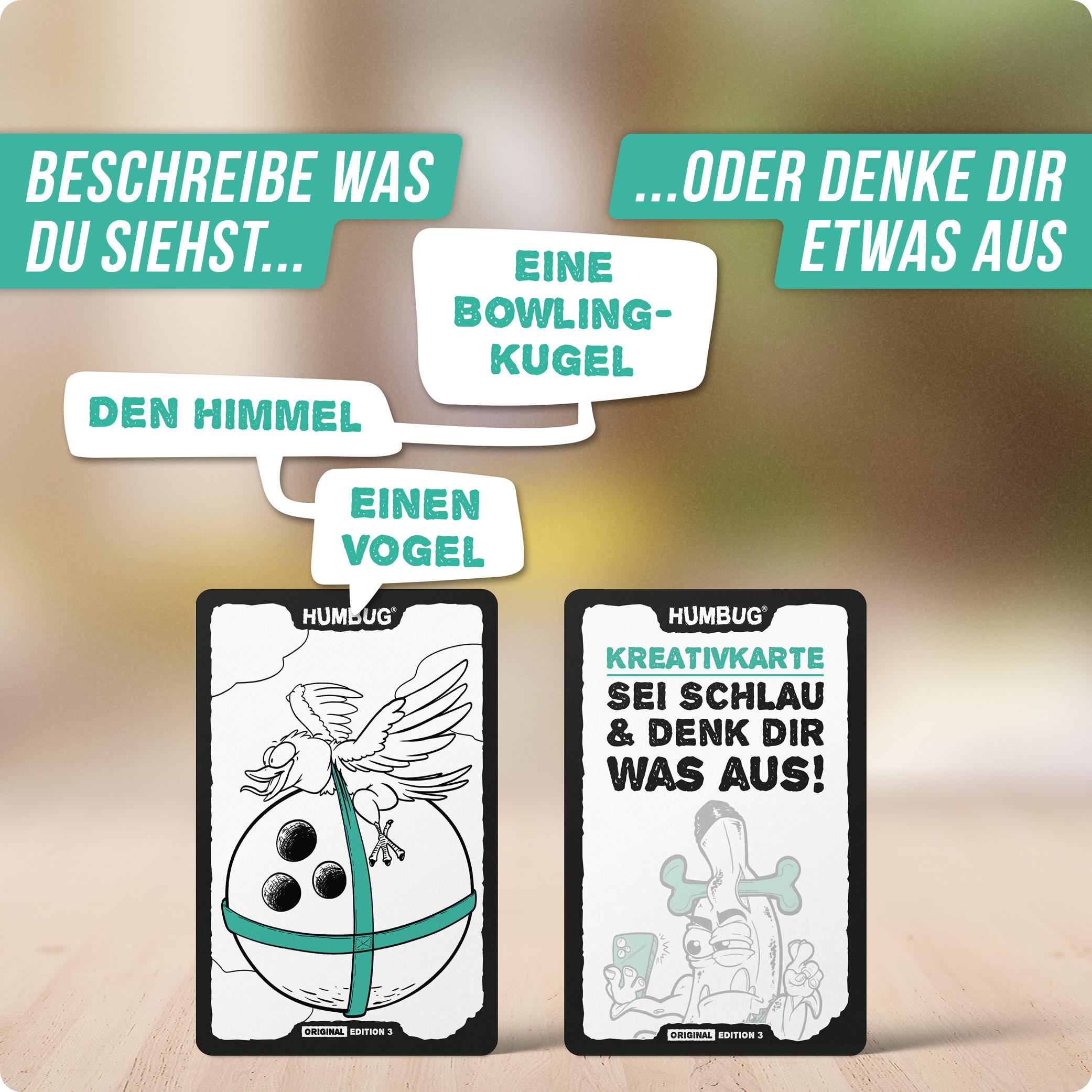 HUMBUG® | Original Edition - Nr. 3 – "Das zweifelhafte Kartenspiel."