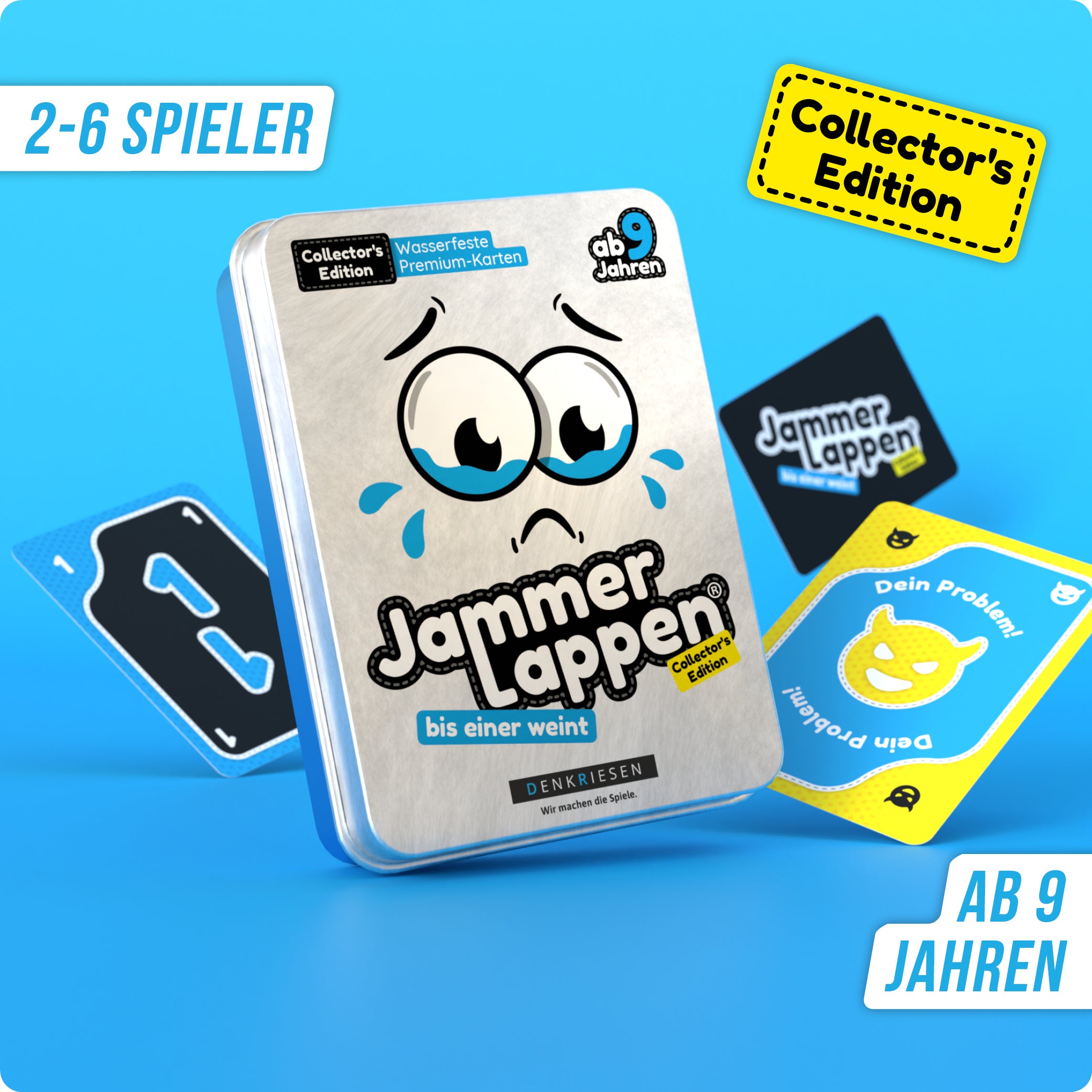 JAMMERLAPPEN® | Collector's Edition – "Bis einer weint." | Wasserfest