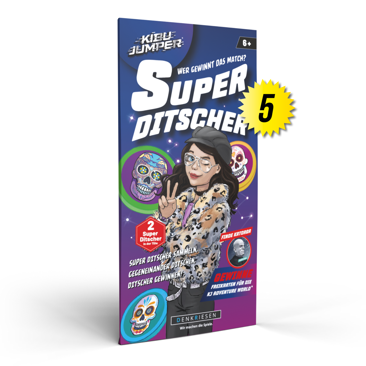 KIBU JUMPER®  | Super Ditscher - 5er Pack