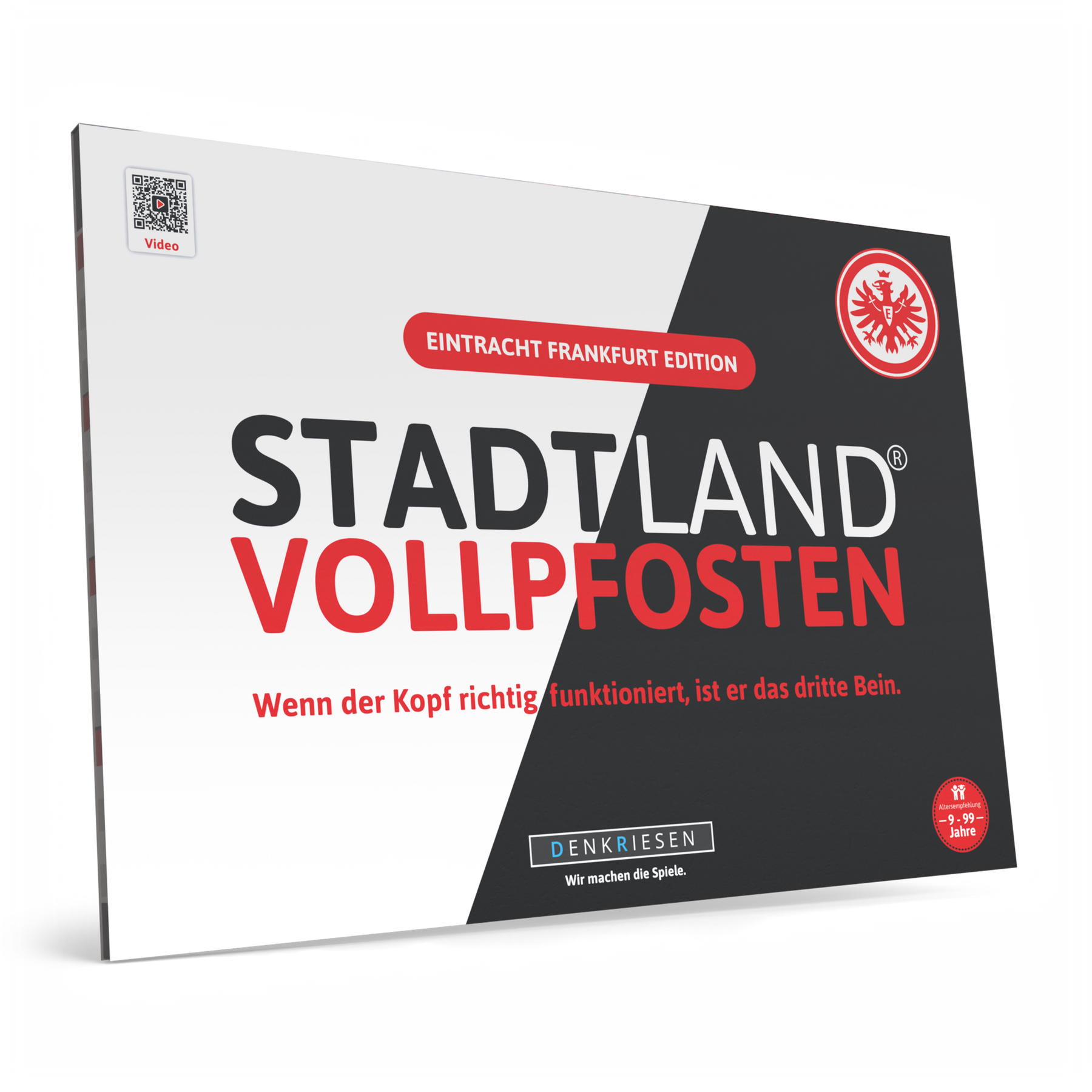 Stadt Land Vollpfosten® Spielblock | Eintracht Frankfurt Edition