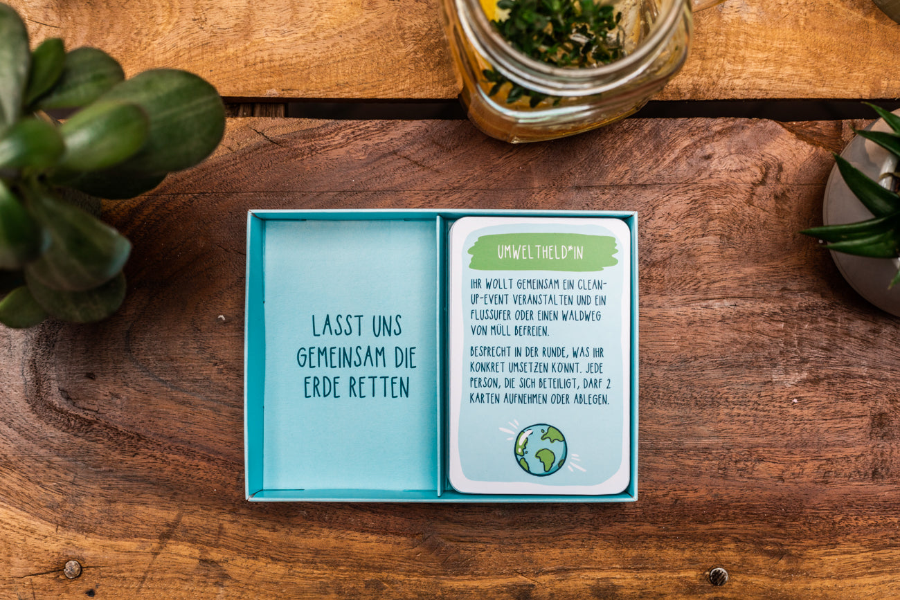 Planet A – "Das nachhaltige Kartenspiel."