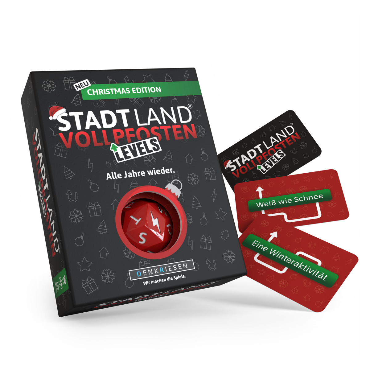 Stadt Land Vollpfosten® Levels | Christmas Edition