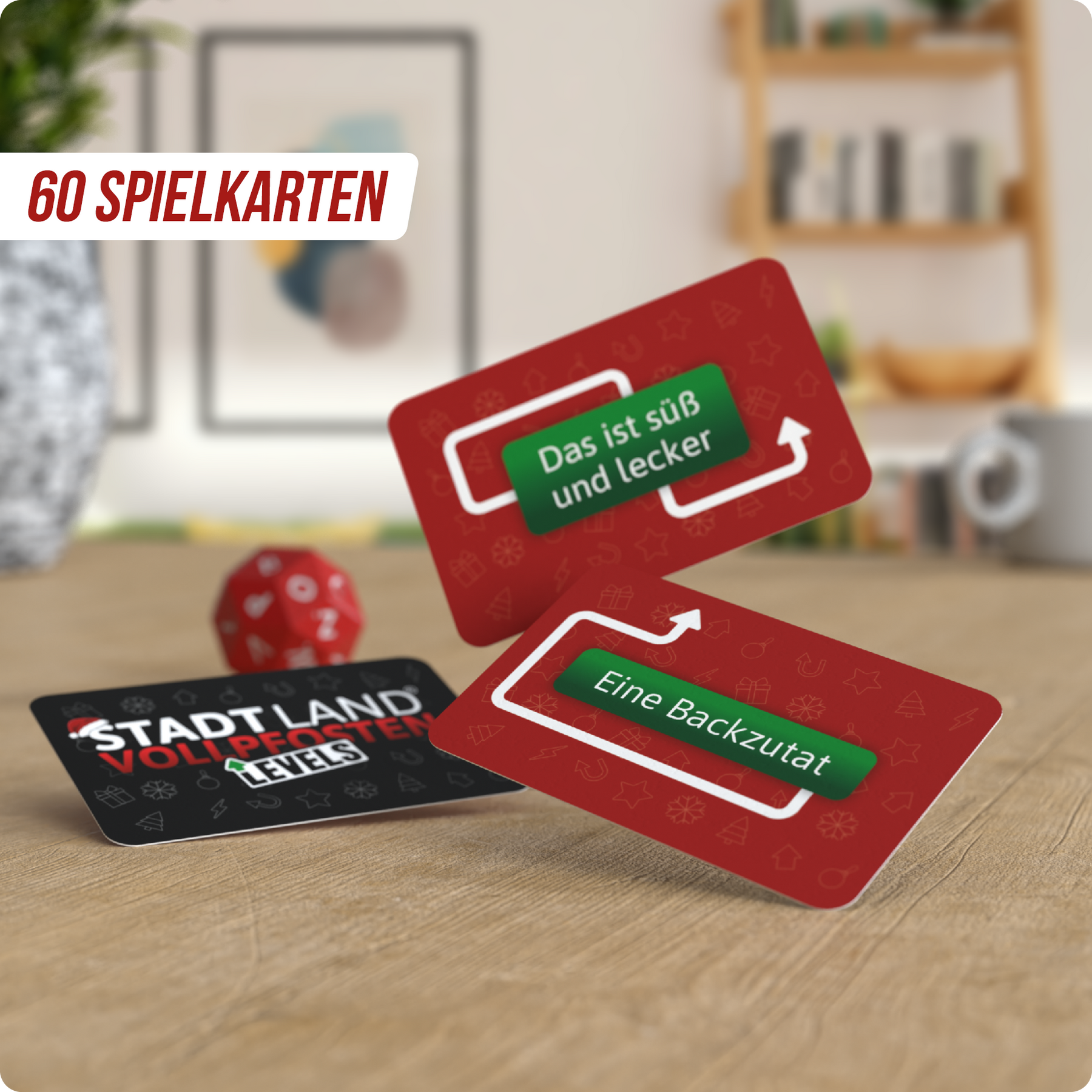 Stadt Land Vollpfosten® Levels | Christmas Edition