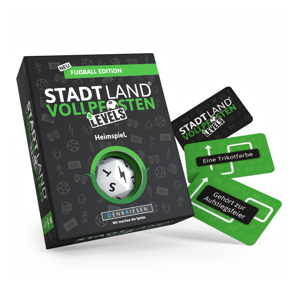 Stadt Land Vollpfosten® Levels | Fußball Edition