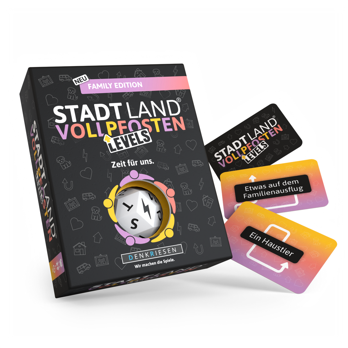 Stadt Land Vollpfosten® Levels | Family Edition