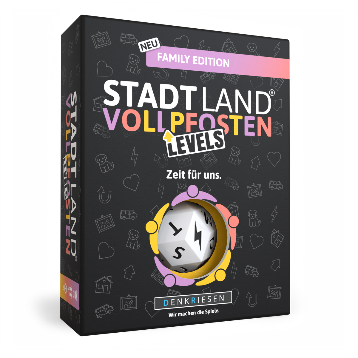 Stadt Land Vollpfosten® Levels | Family Edition