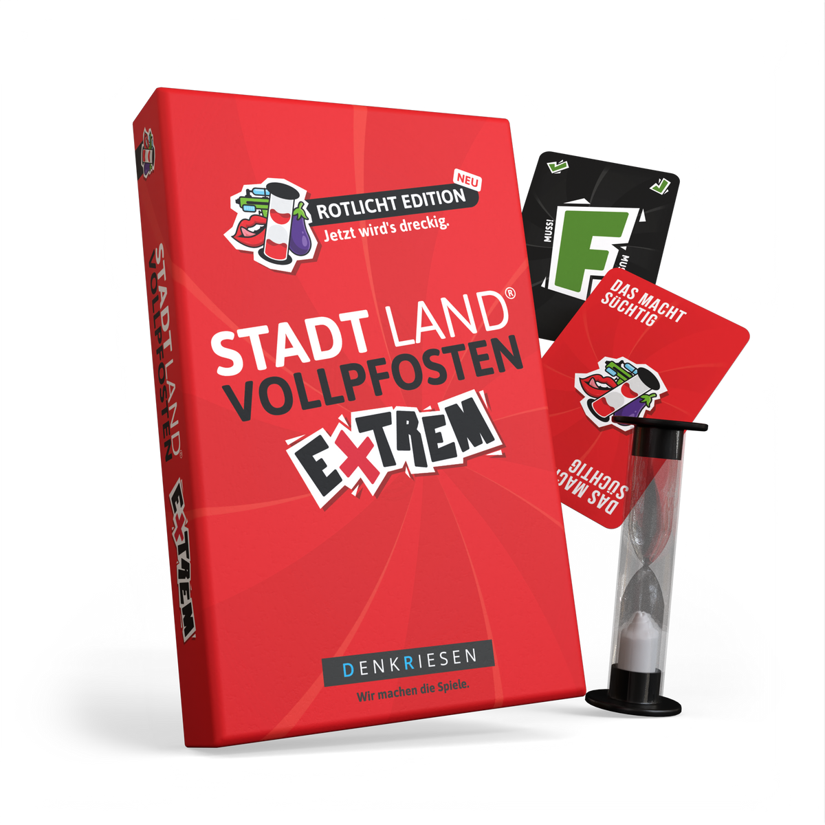 Stadt Land Vollpfosten® Extrem | Rotlicht Edition