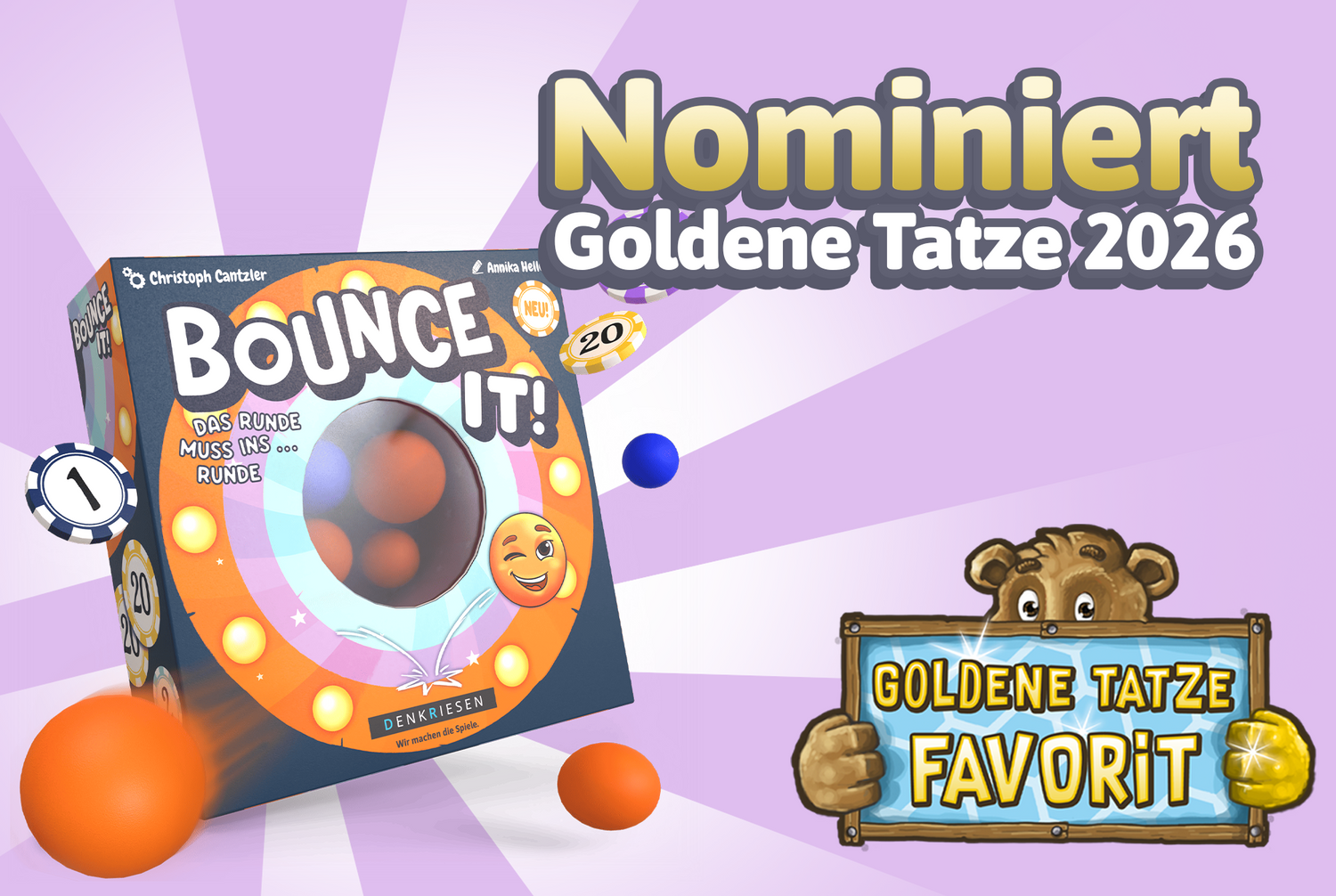 Nominierung für die Goldene Tatze