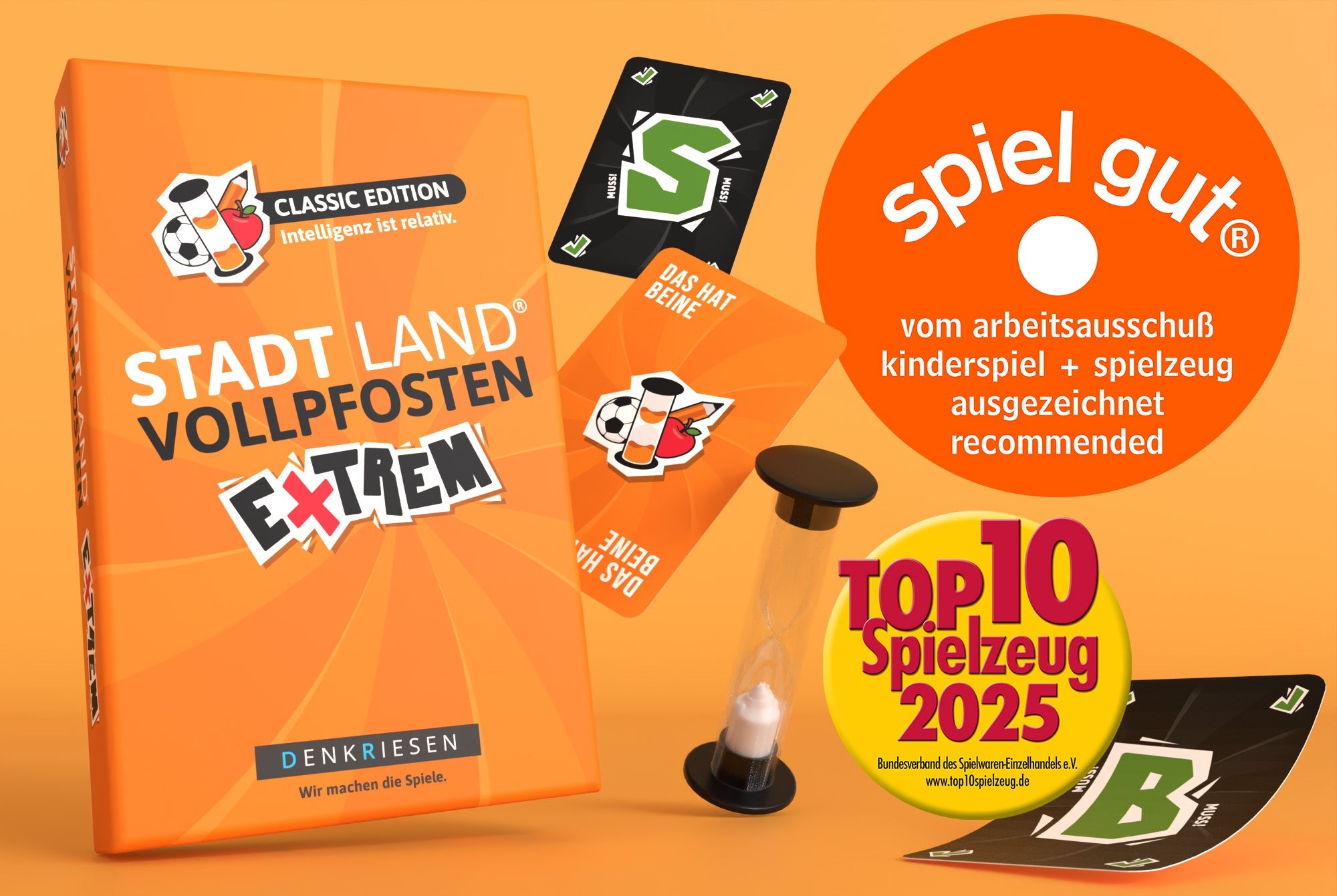Weitere Auszeichnung für Stadt Land Vollpfosten Extrem – Classic Edition