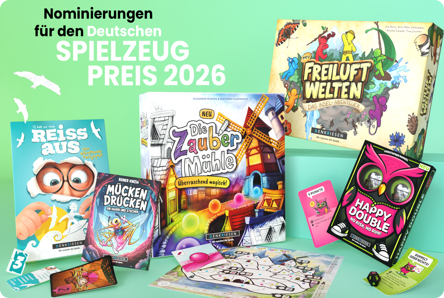 Nominierungen für den Deutschen Spielzeugpreis 2026