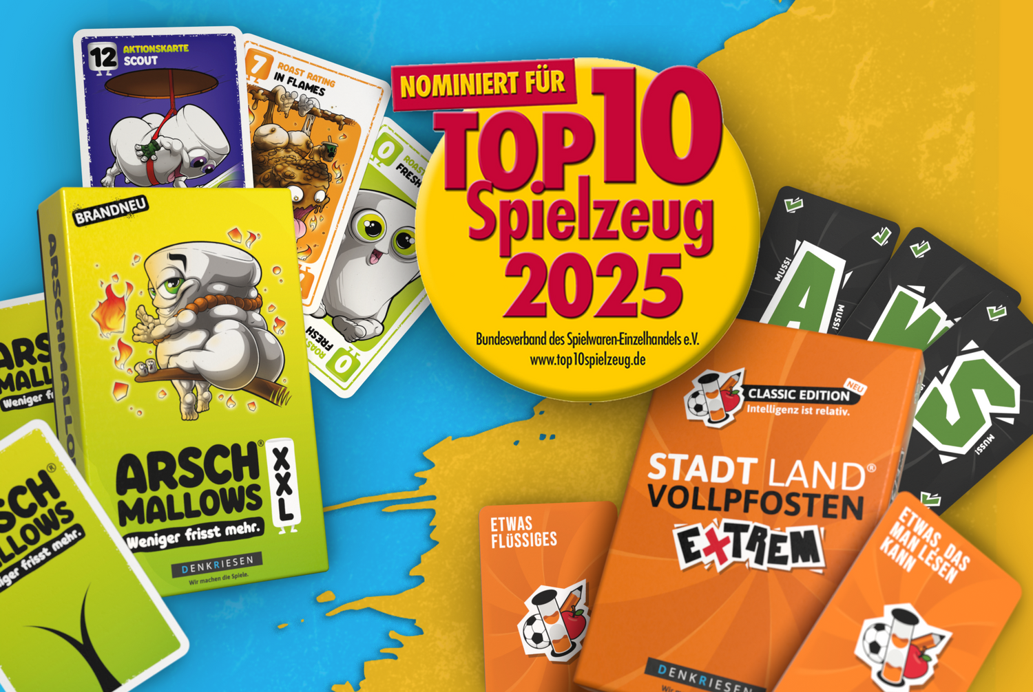 Unsere Nominierungen für TOP 10 Spielzeug 2025