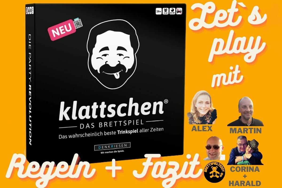KLATTSCHEN - DAS BRETTSPIEL - REVIEW VOM BRETTSPIELTEDDY