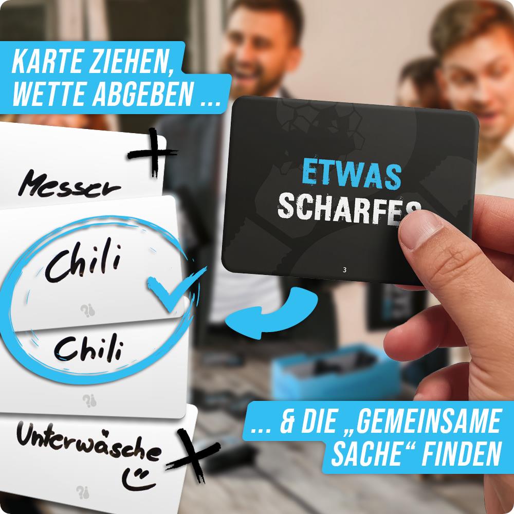 PARTYFIEBER | GEMEINSAME SACHE – "Das waghalsige Partyspiel."