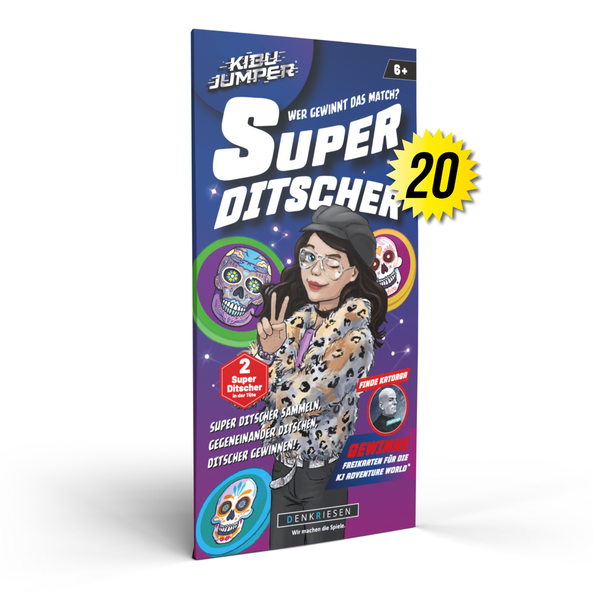 KIBU JUMPER®  | Super Ditscher - 20er Pack