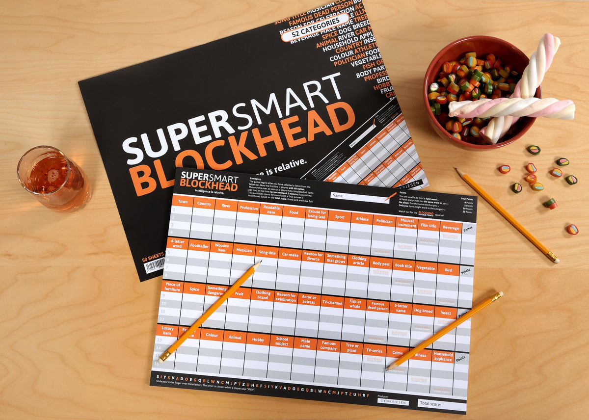 Super Smart Blockhead A3 Game Pad | English