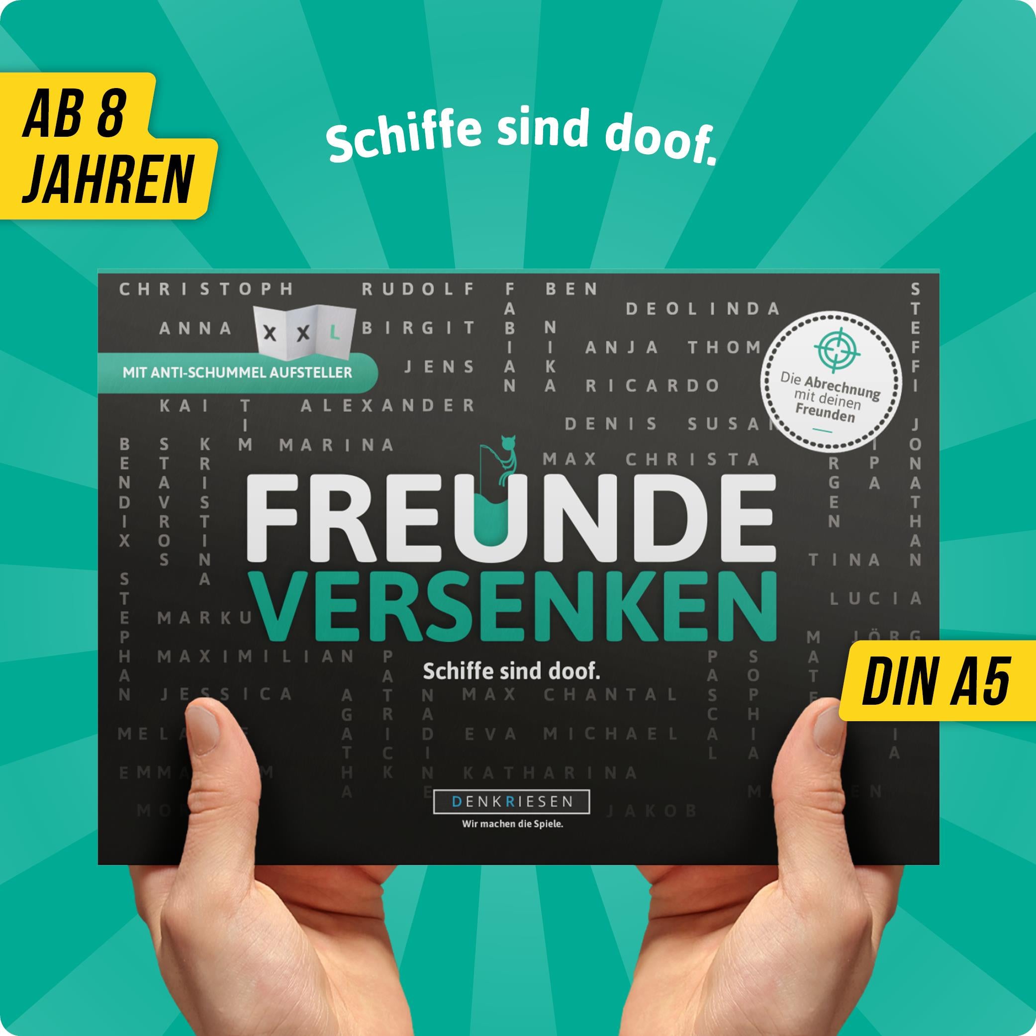 FREUNDE VERSENKEN® – "Schiffe sind doof"