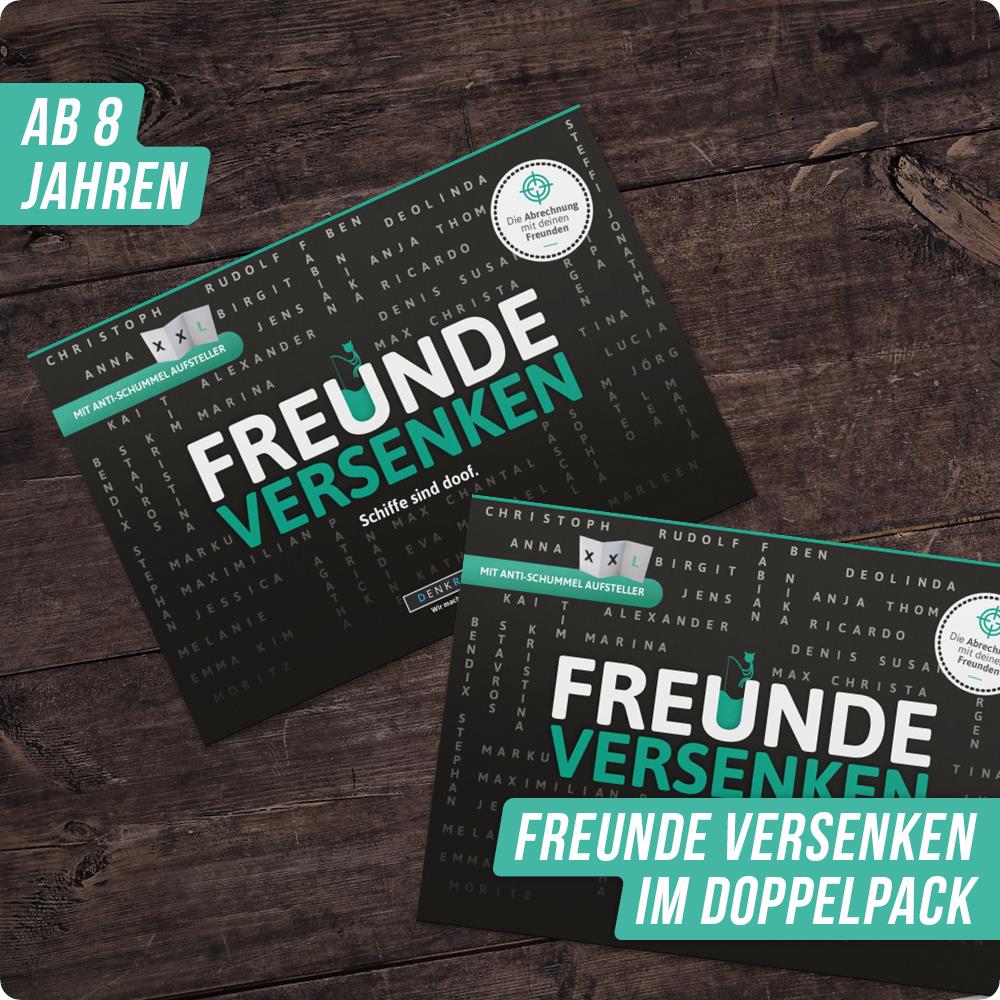 Spar-Set Simon - FREUNDE VERSENKEN - DOPPELPACK - "Schiffe sind doof"