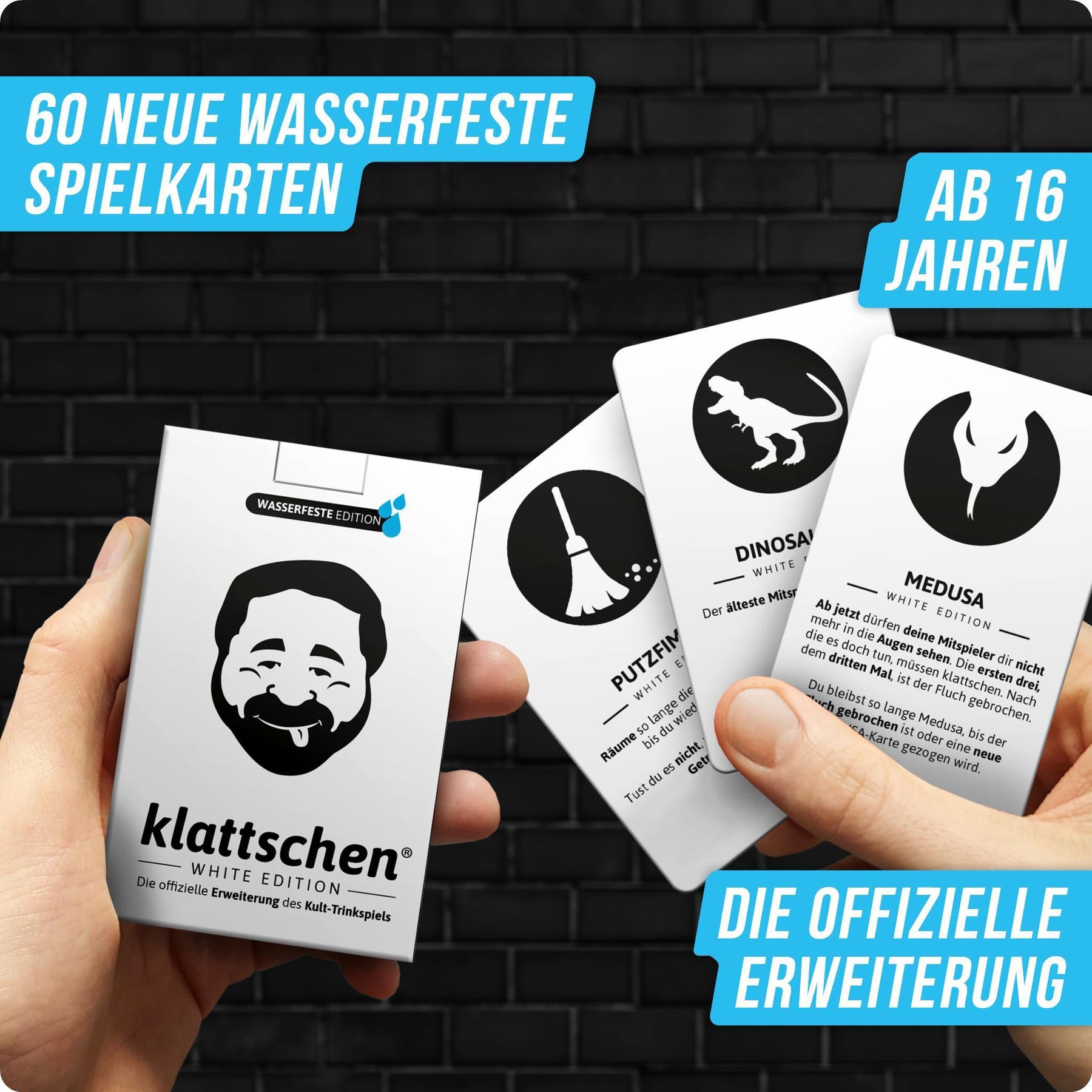 klattschen® | White Edition - Wasserfest