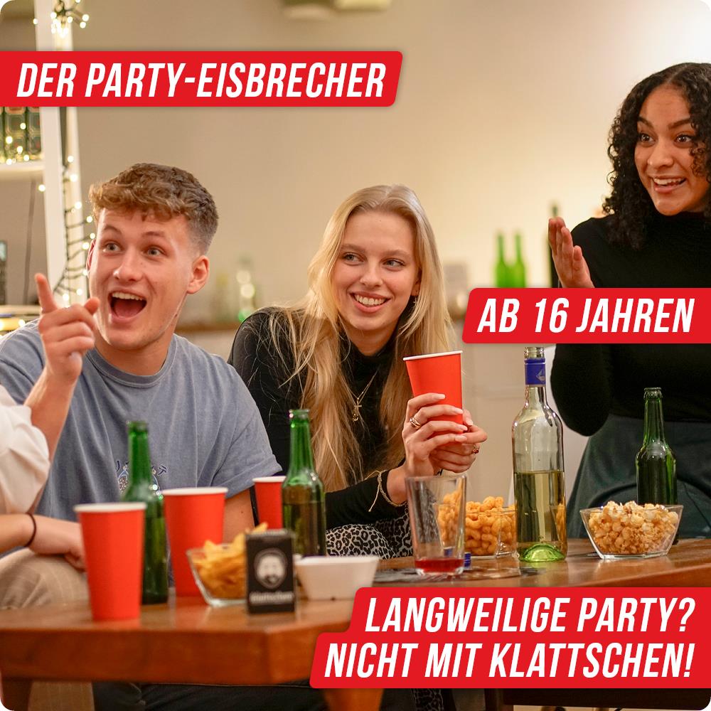Spar-Set Henry - klattschen®  MEGA-Pack  -klattschen Brettspiel, klattschen & klattschen WHITE EDITION - Die wahrscheinlich besten Trinkspiele aller Zeiten