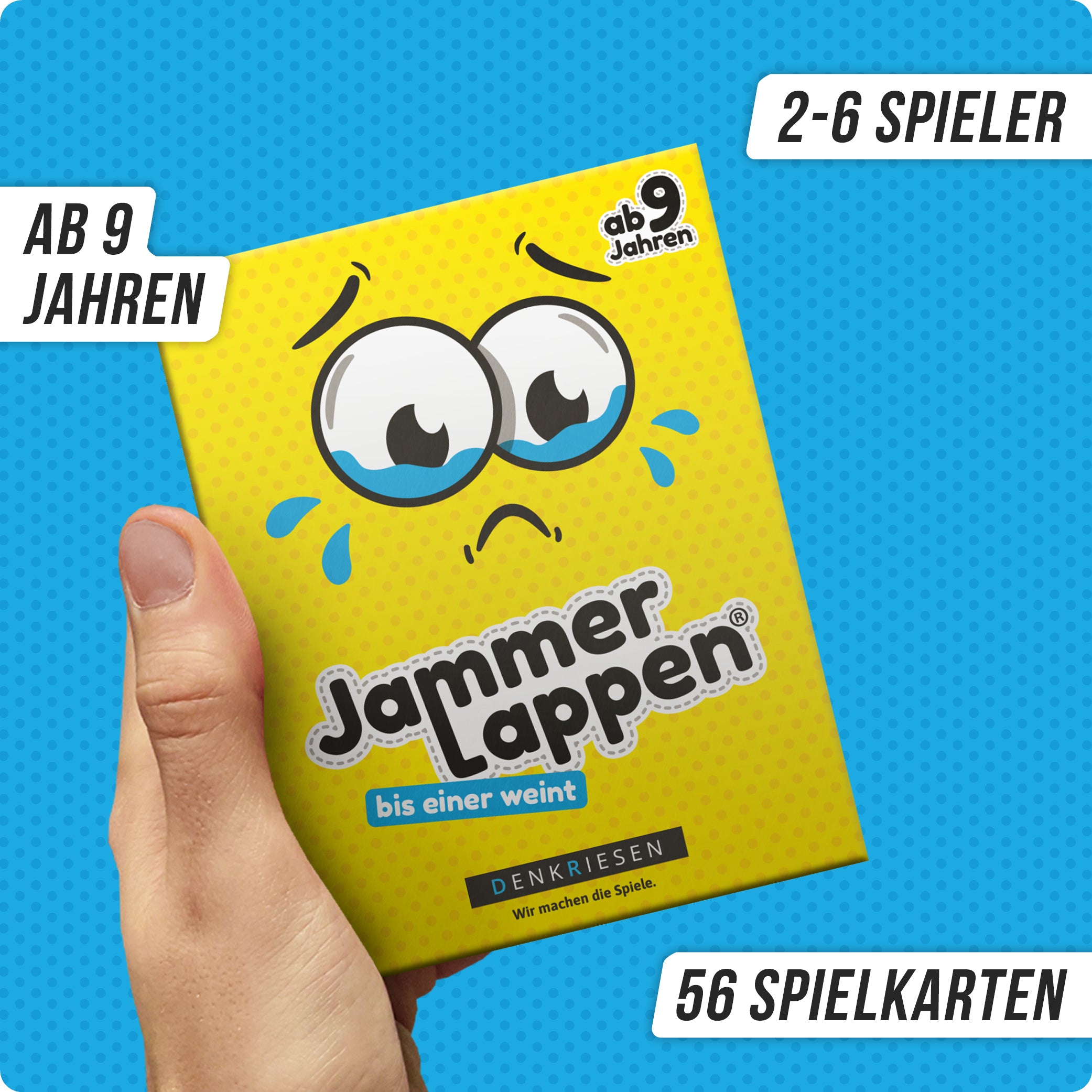 JAMMERLAPPEN® | Standard Edition – "Bis einer weint."