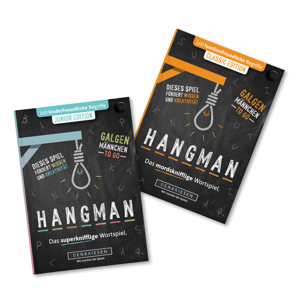 Spar-Set Antonio - HANGMAN - Classic Edition & Junior Edition