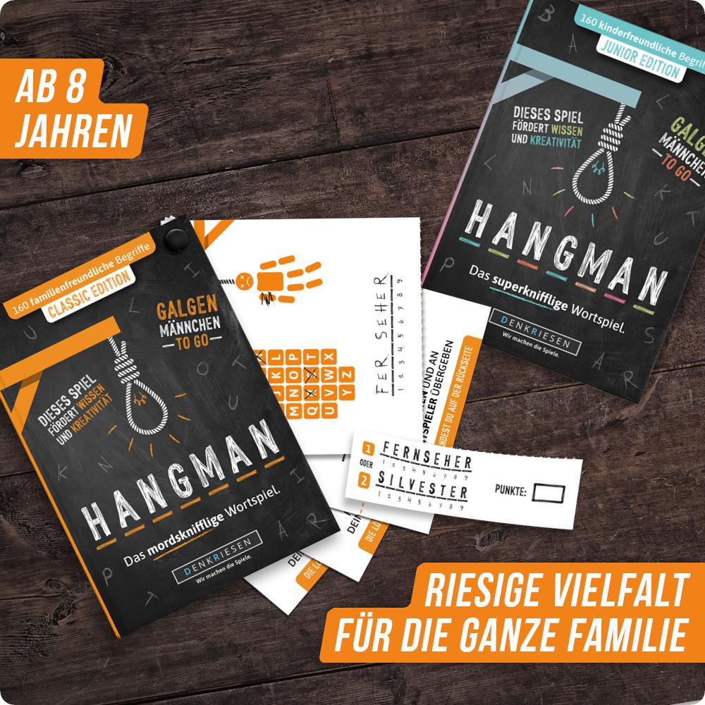Spar-Set Antonio - HANGMAN - Classic Edition & Junior Edition