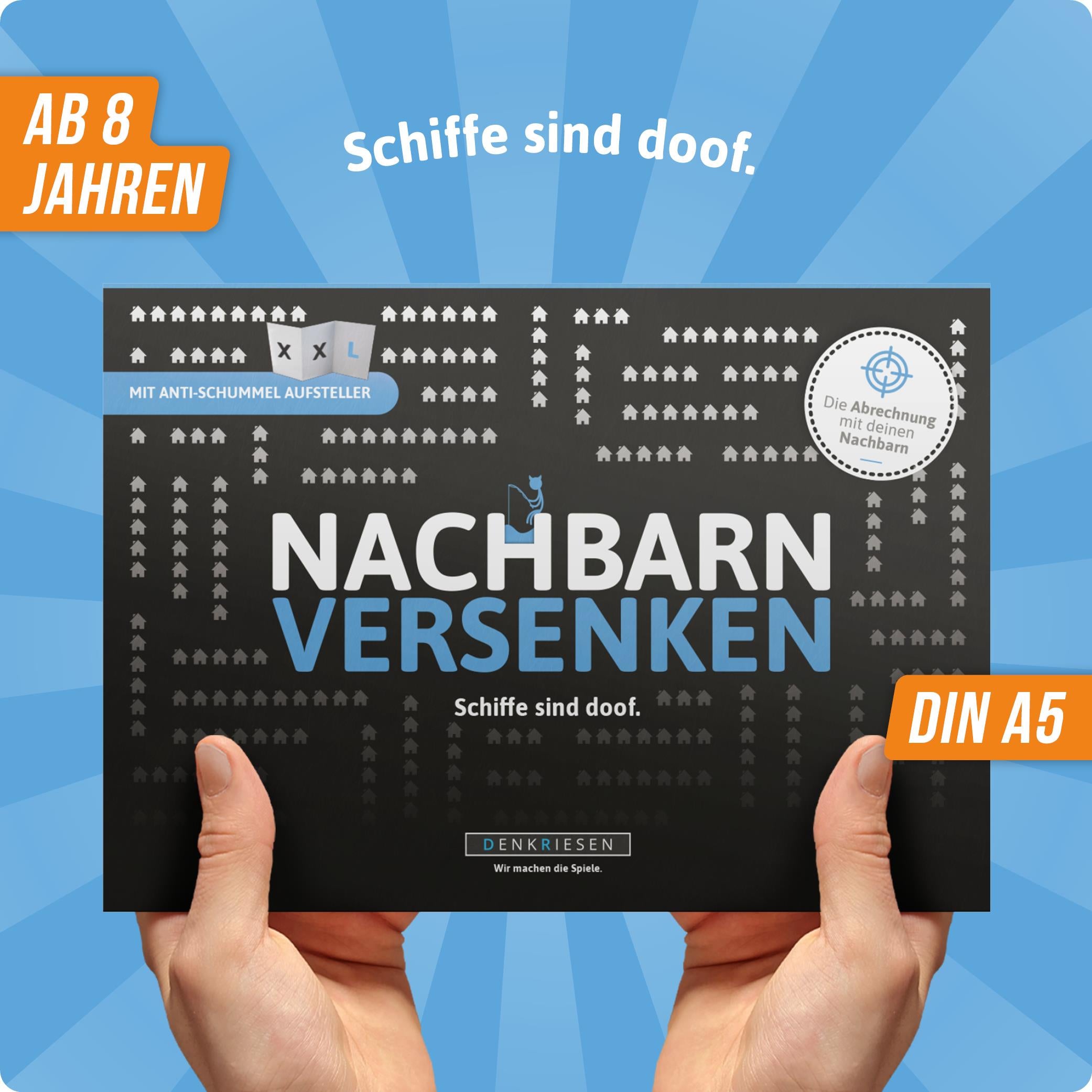 NACHBARN VERSENKEN "Schiffe sind doof" - Schiffe versenken neu aufgelegt