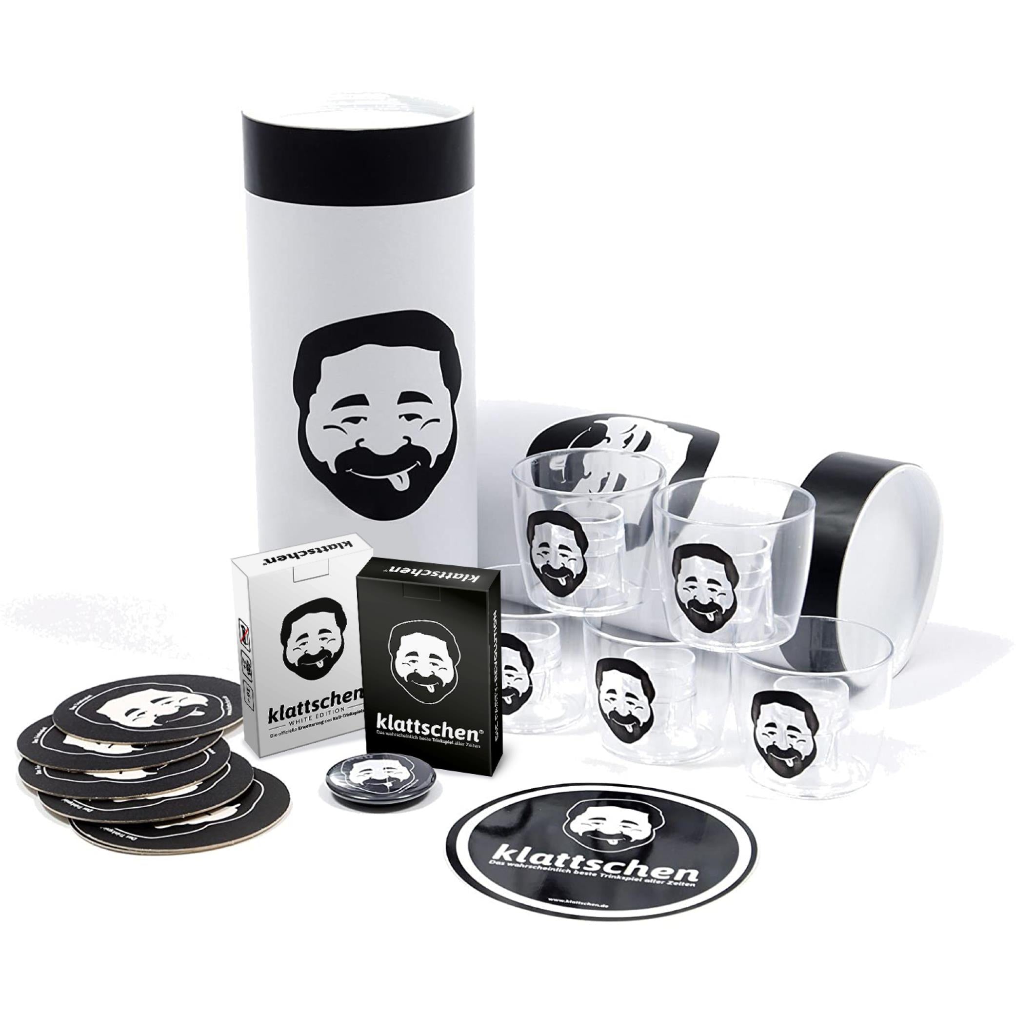 Spar-Set Sabrina - klattschen® - Trinkspiel - offizielles Geschenkset - Doppelpack