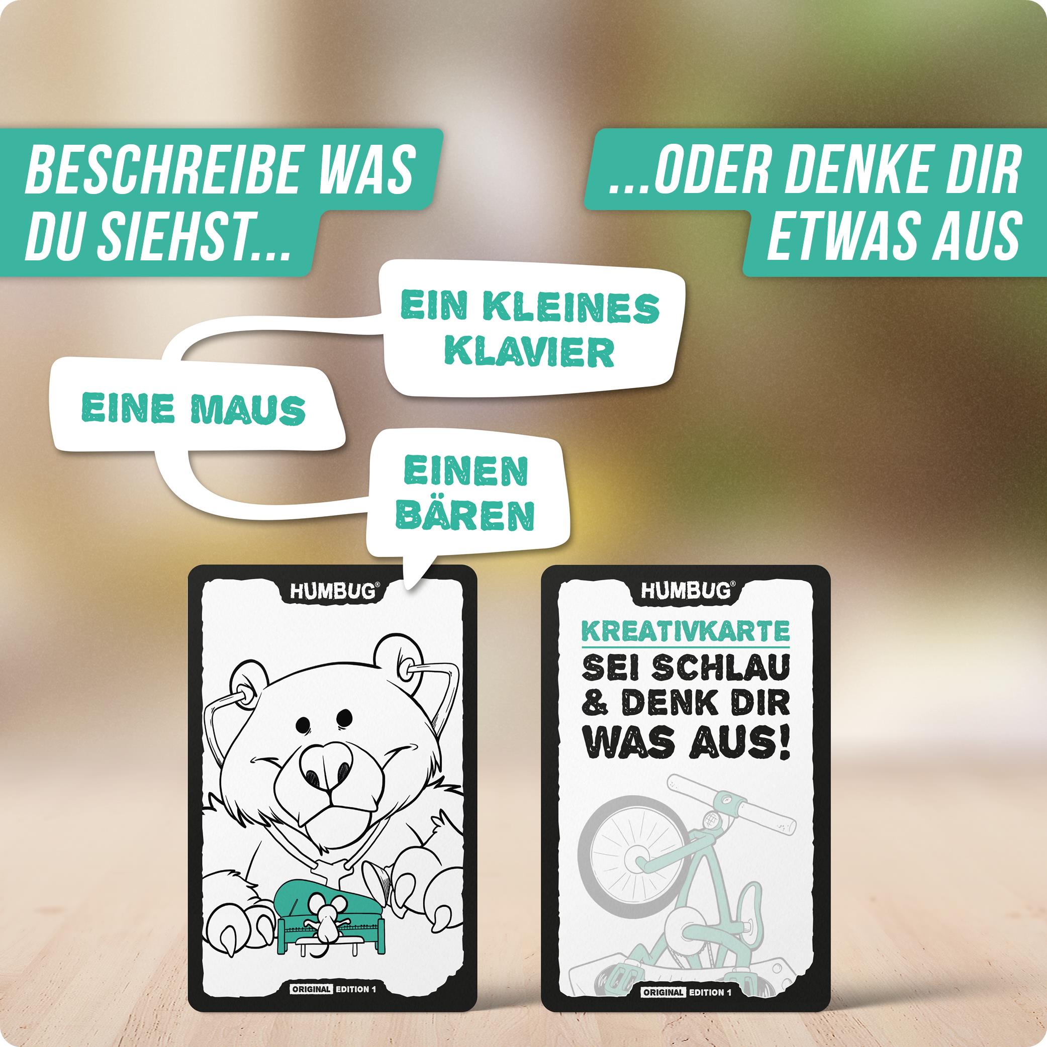 HUMBUG® Original Edition Nr. 1 - Das zweifelhafte Kartenspiel