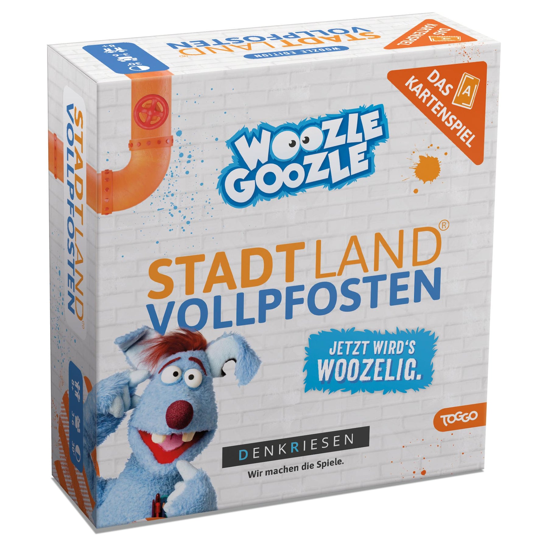 Stadt Land Vollpfosten® Kartenspiel | Woozle Goozle Edition