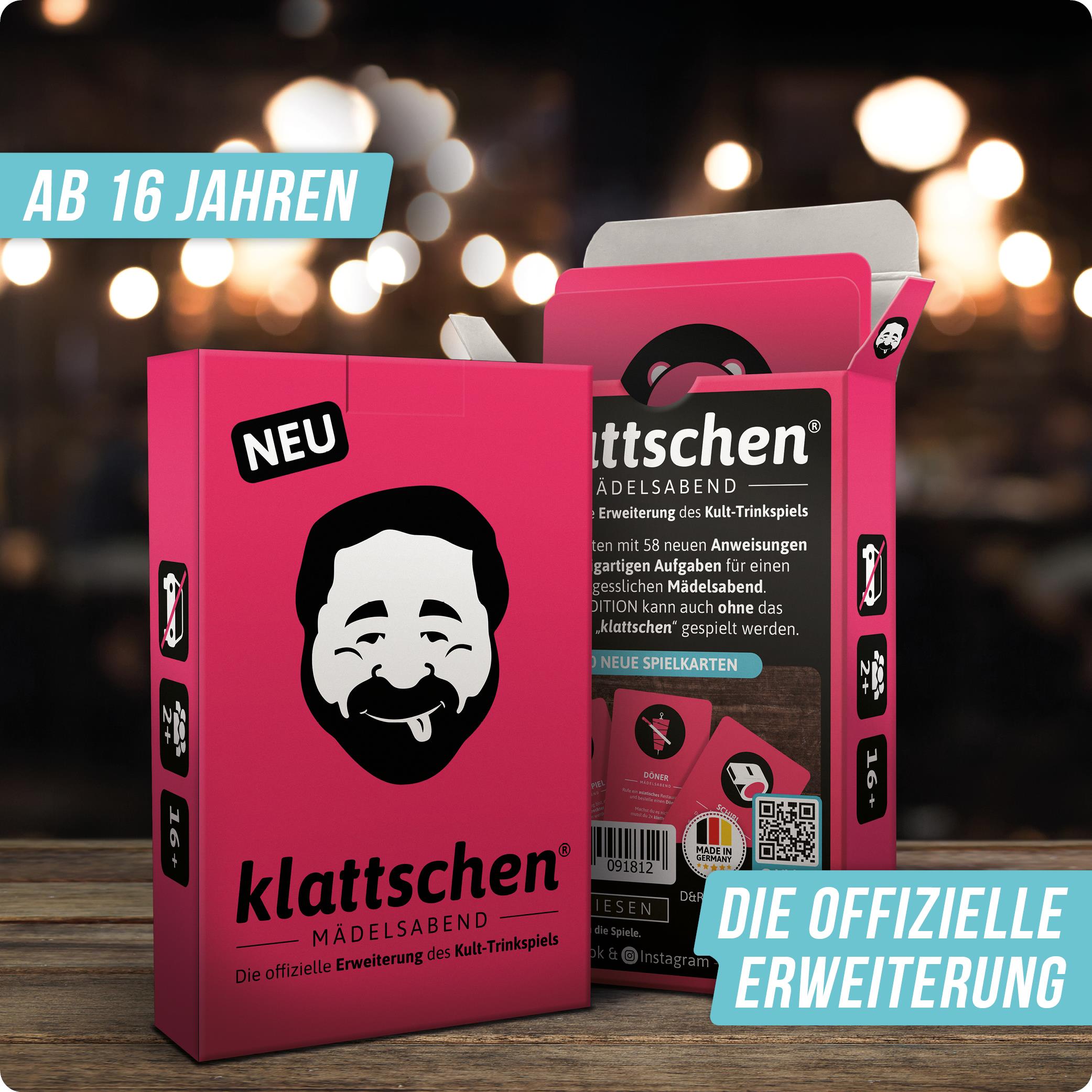 klattschen® | Mädelsabend – "Die offizielle Erweiterung des Kult-Trinkspiels."