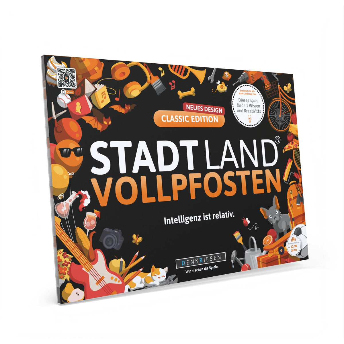 Stadt Land Vollpfosten® Spielblock | Classic Edition