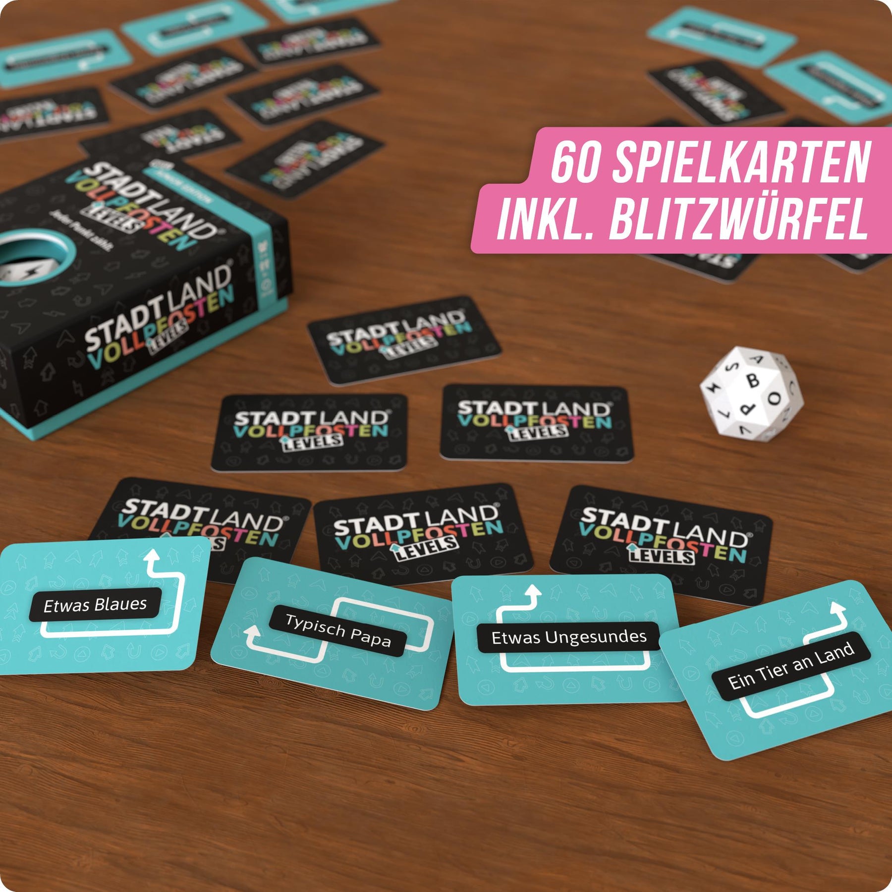Stadt Land Vollpfosten® Levels | Junior Edition