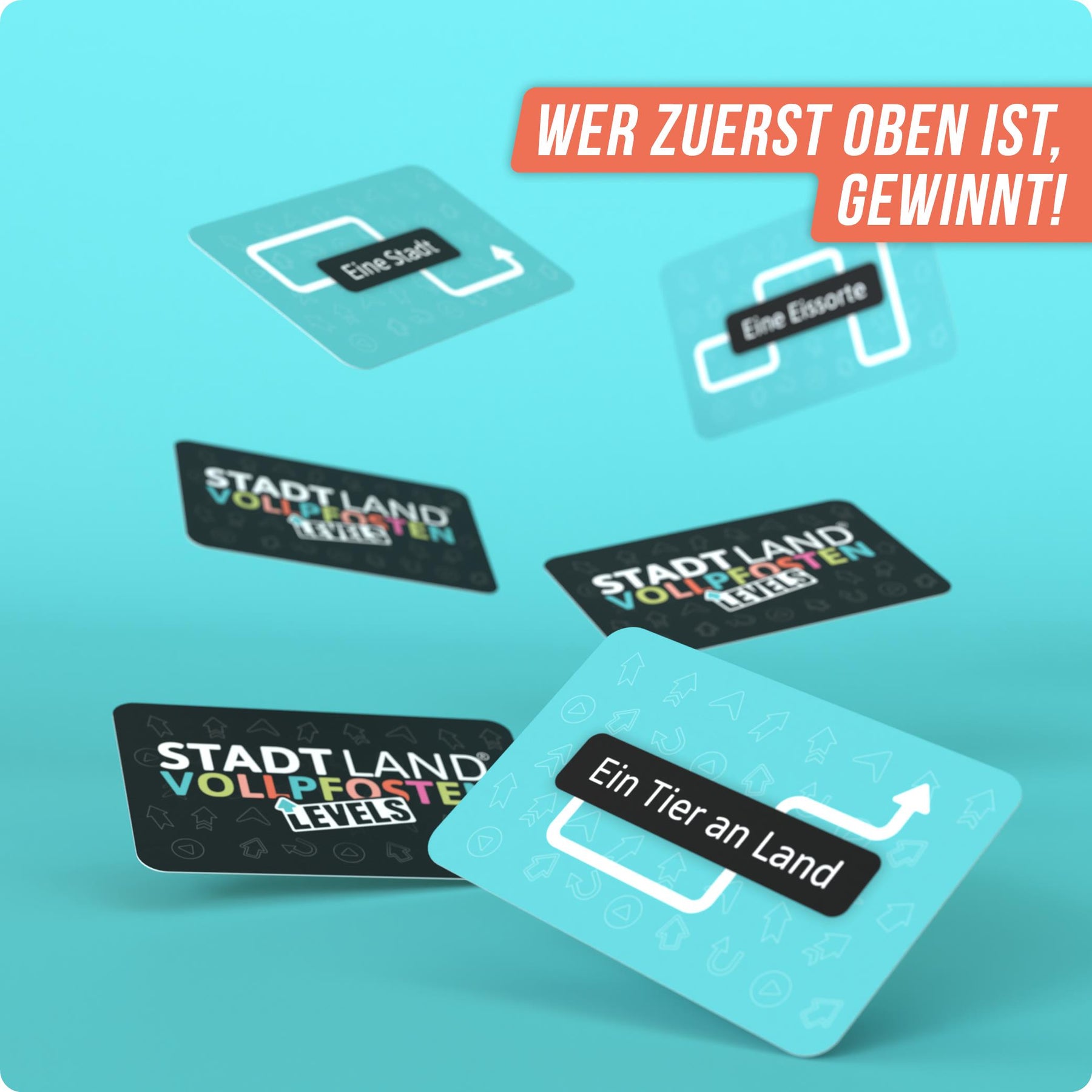 Stadt Land Vollpfosten® Levels | Junior Edition