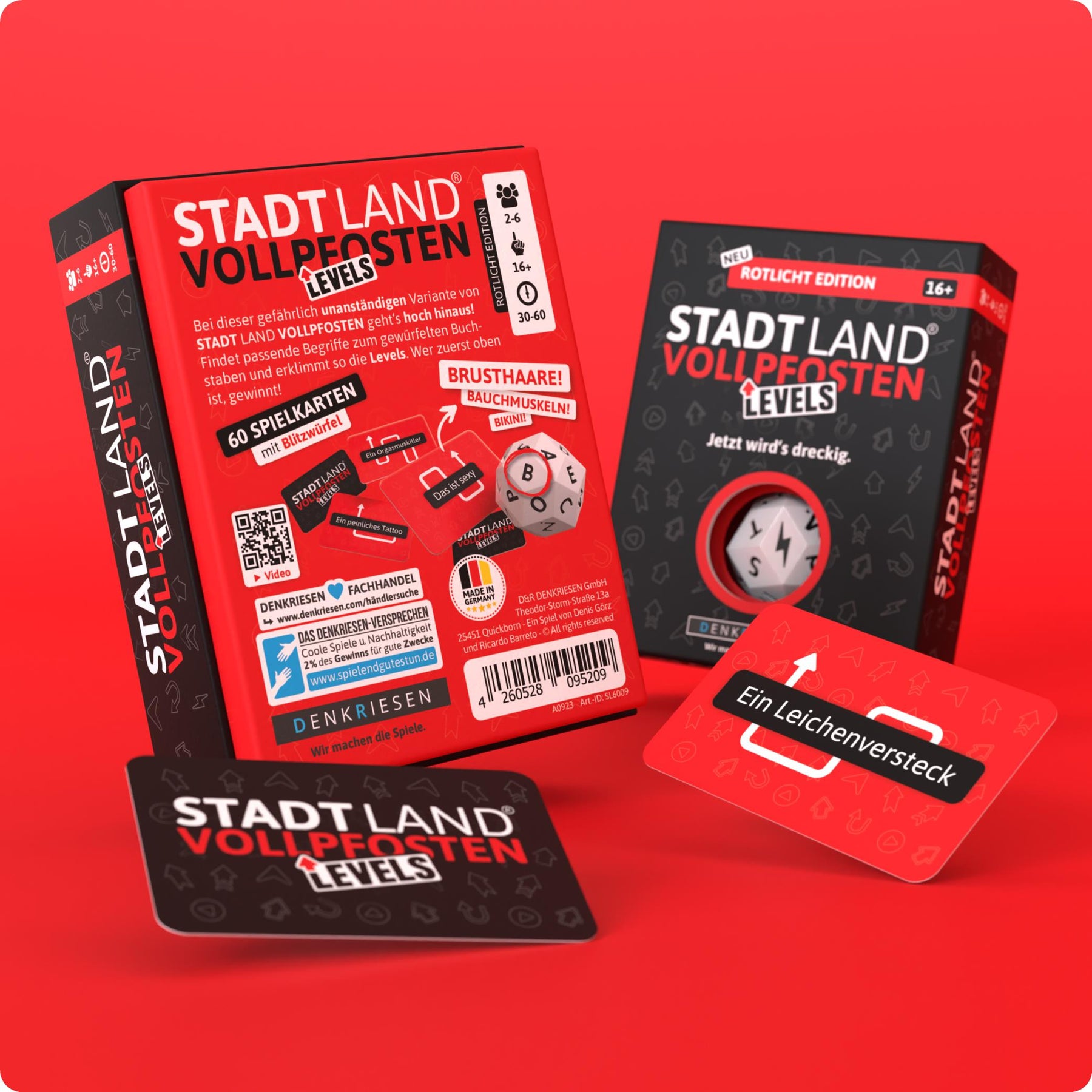 Stadt Land Vollpfosten® Levels | Rotlicht Edition