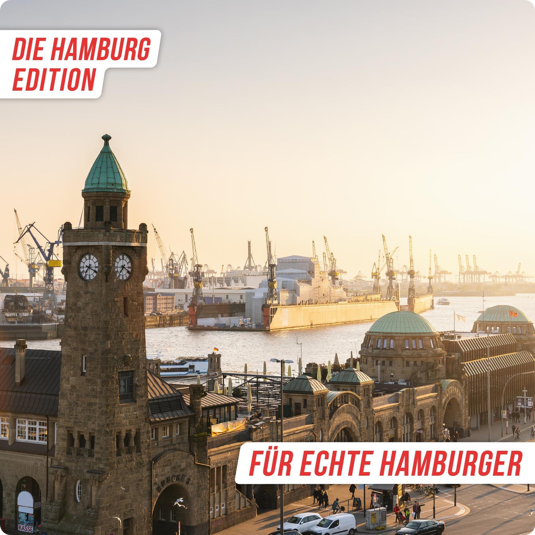 Stadt Land Vollpfosten® Spielblock | Hamburg Edition